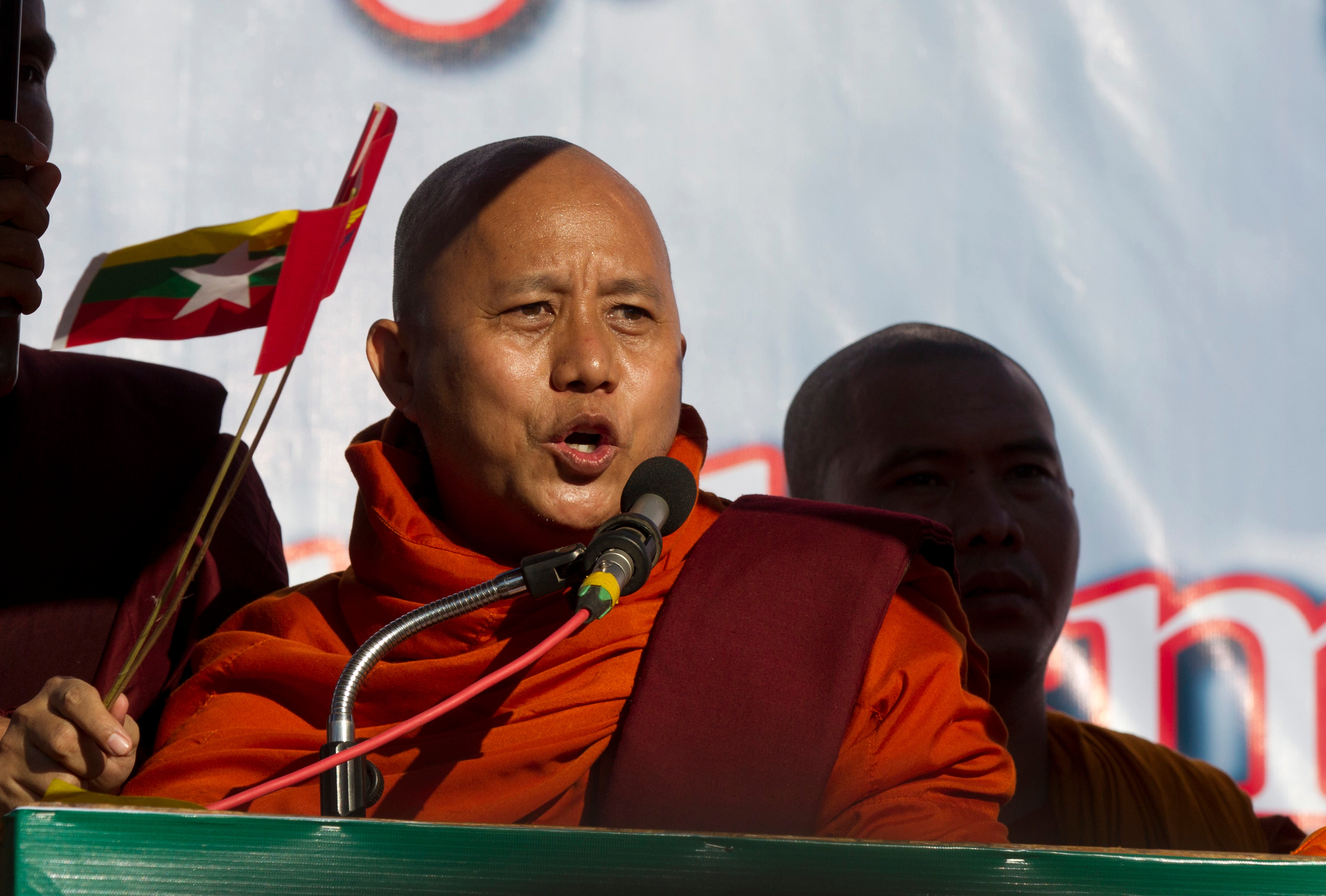 Myanmar Firebrand Monk