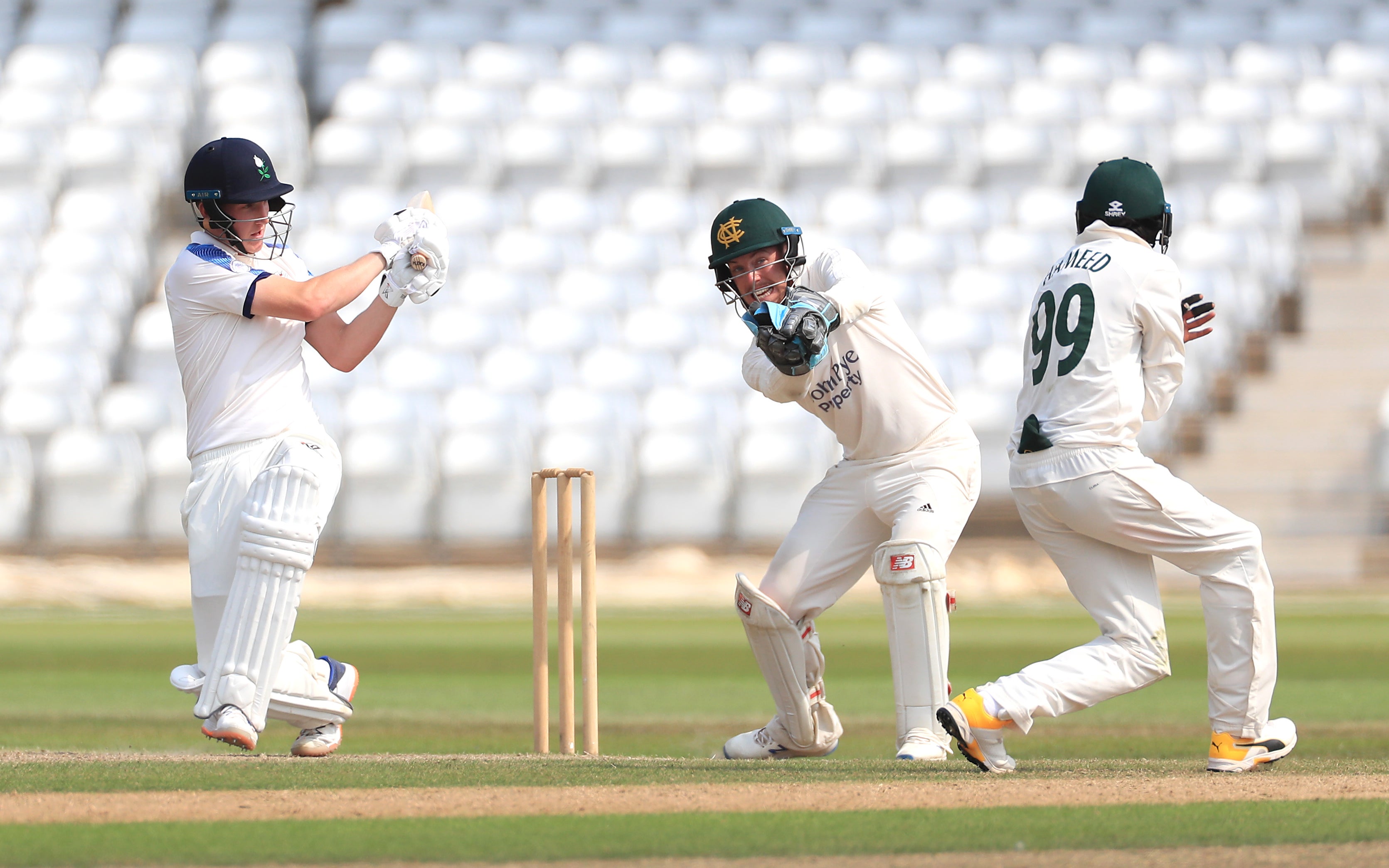 Harry Brook hit a century for Yorkshire (Mike Egerton/PA)