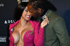 Cardi B announces birth of her second child with Migos’s Offset: So overjoyed to finally meet our son