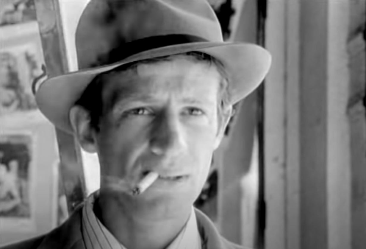 Belmondo as a young would-be gangster in ‘Breathless’