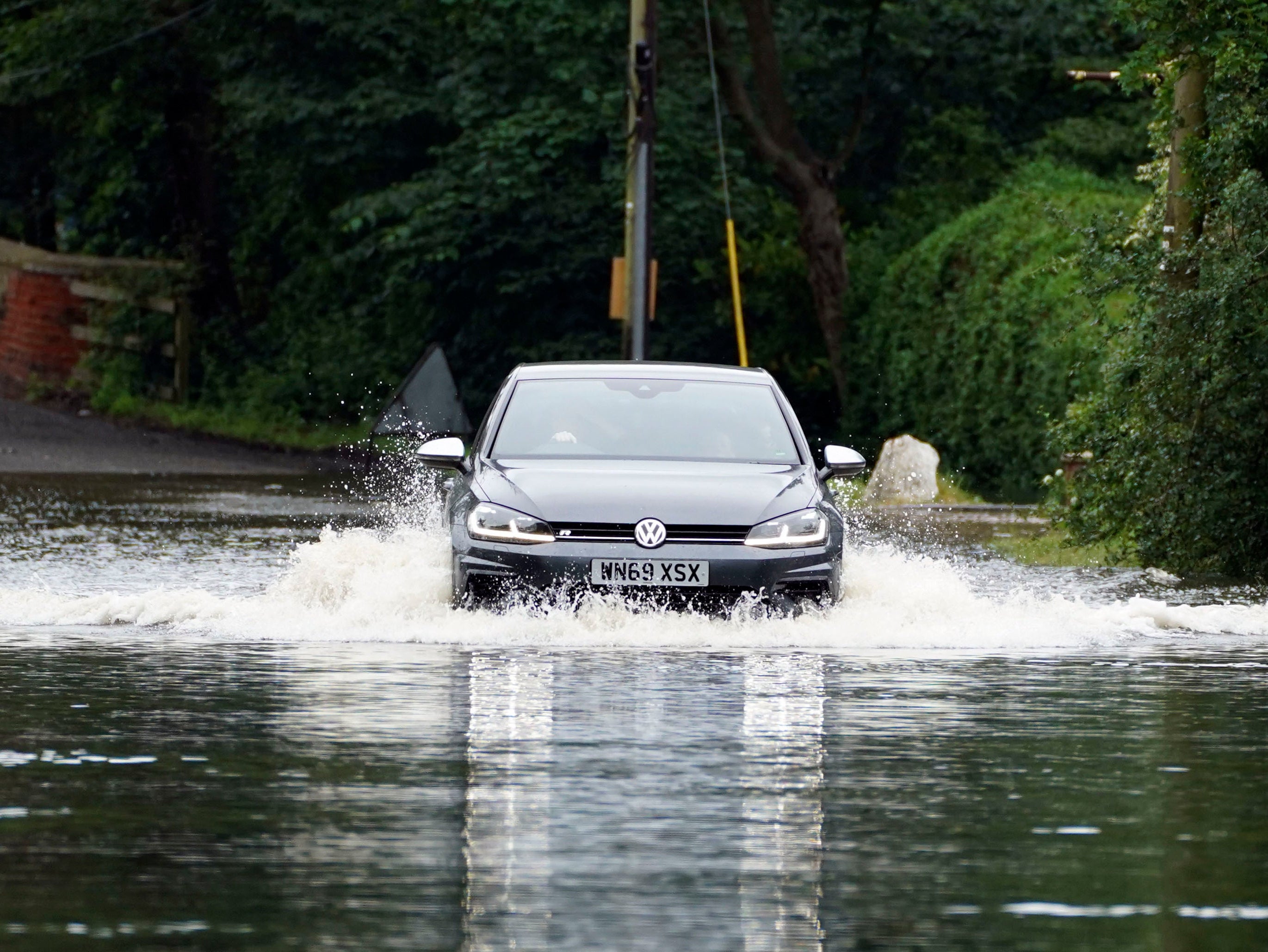 Thunderstorm warnings have been issued for parts of southwest England and Wales