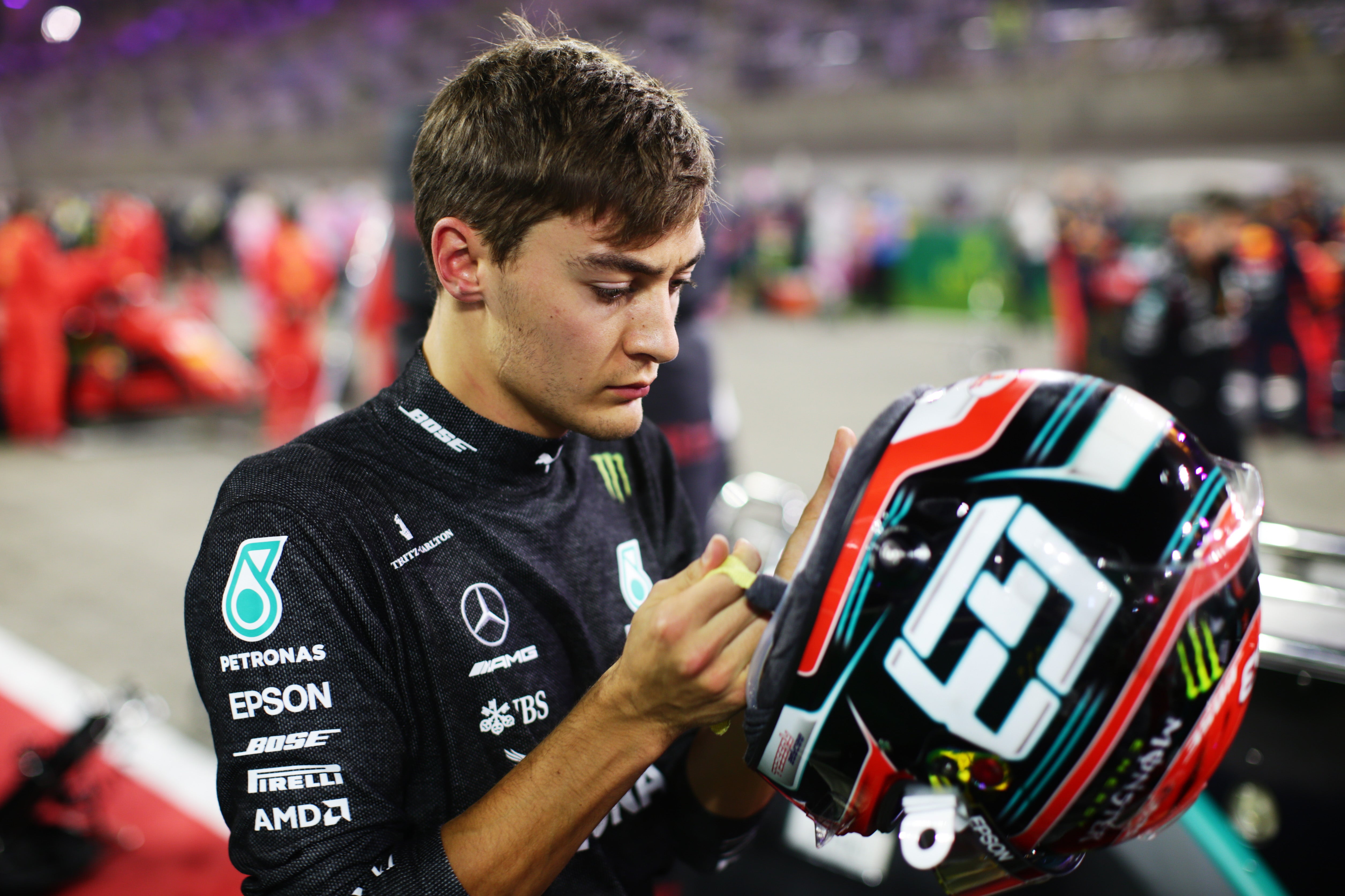 George Russell impressed when he stood in for Lewis Hamilton in Bahrain