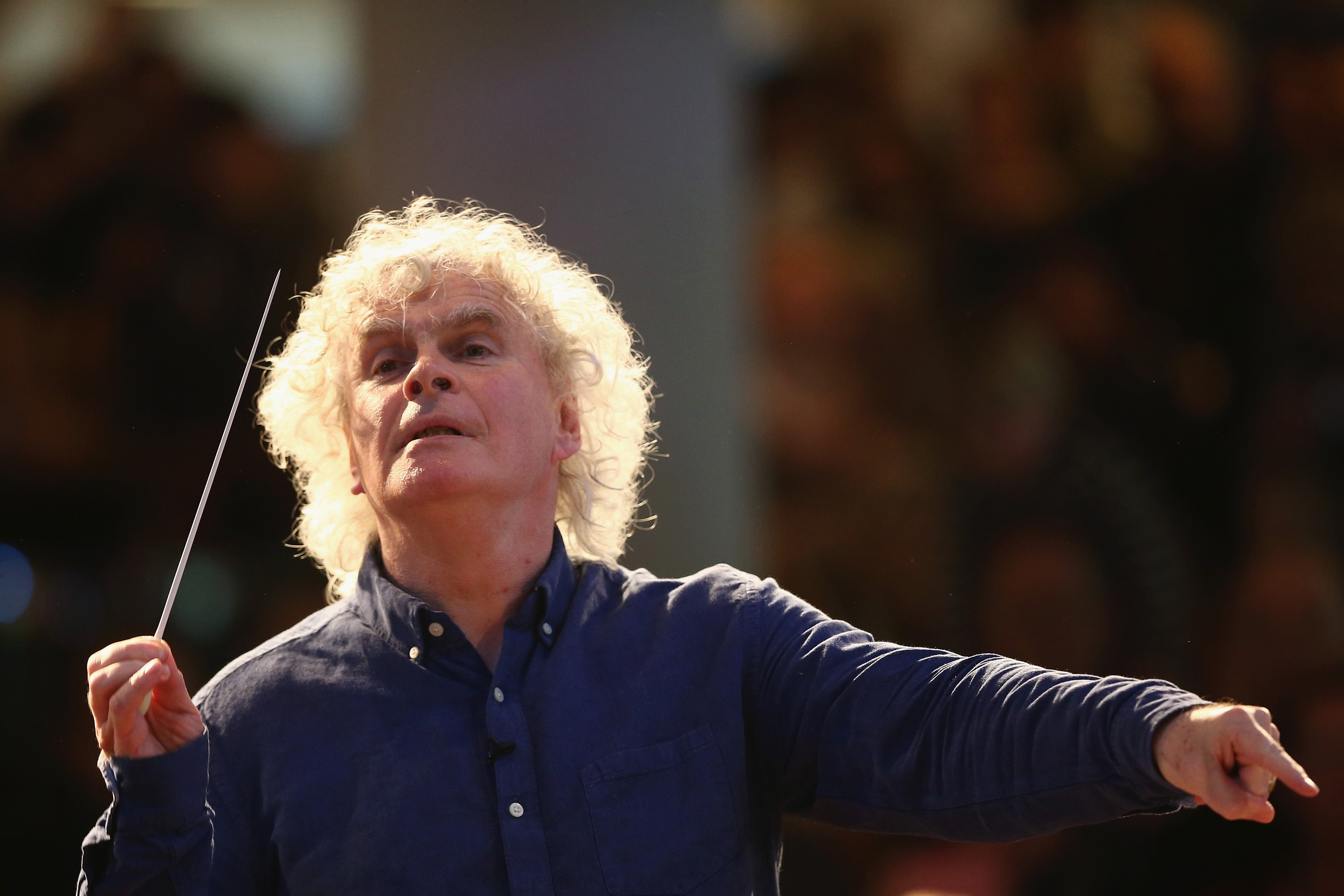 Jingoistic? Sir Simon Rattle thinks so