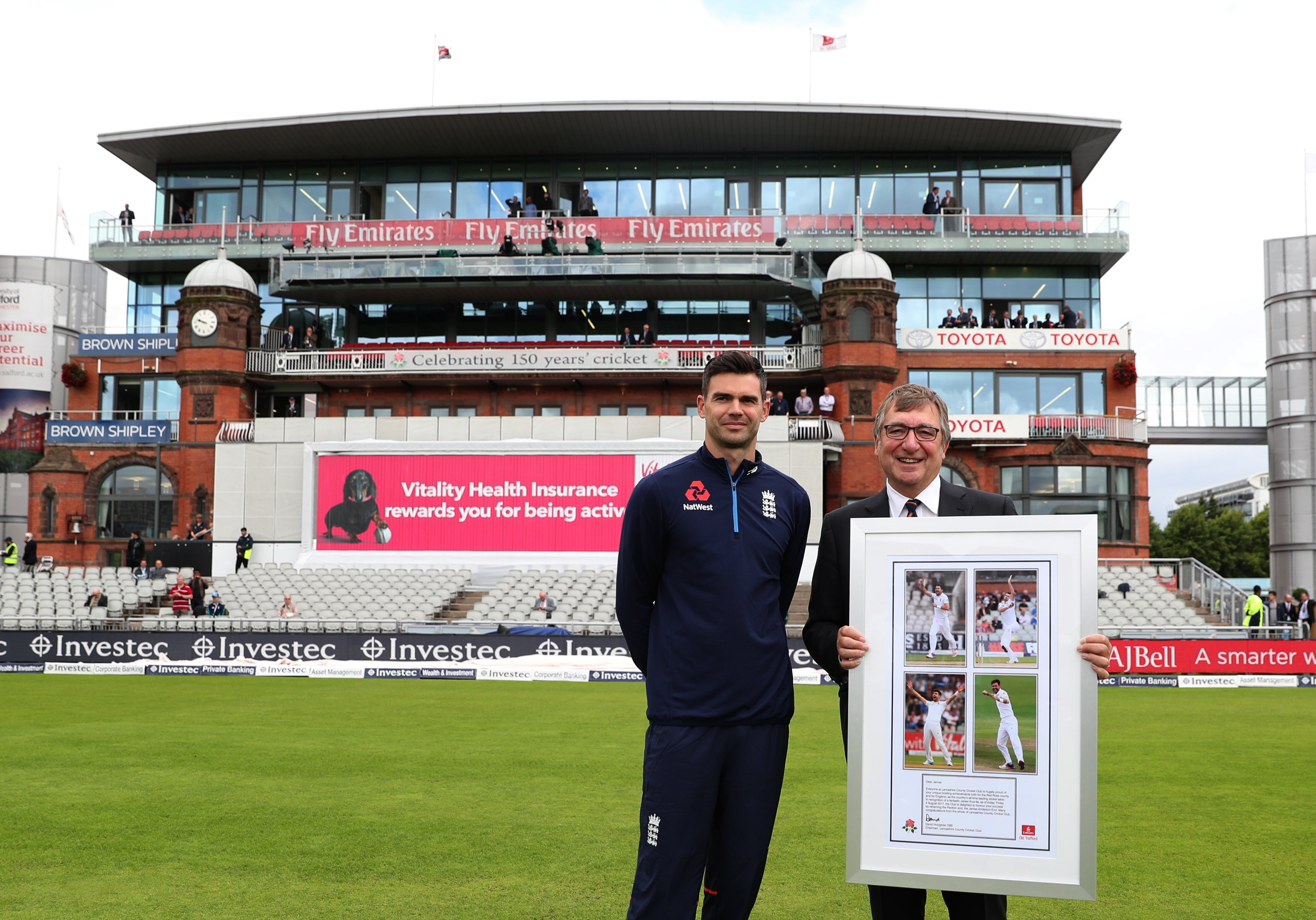 James Anderson will be keen to perform from the James Anderson End (Simon Cooper/PA)