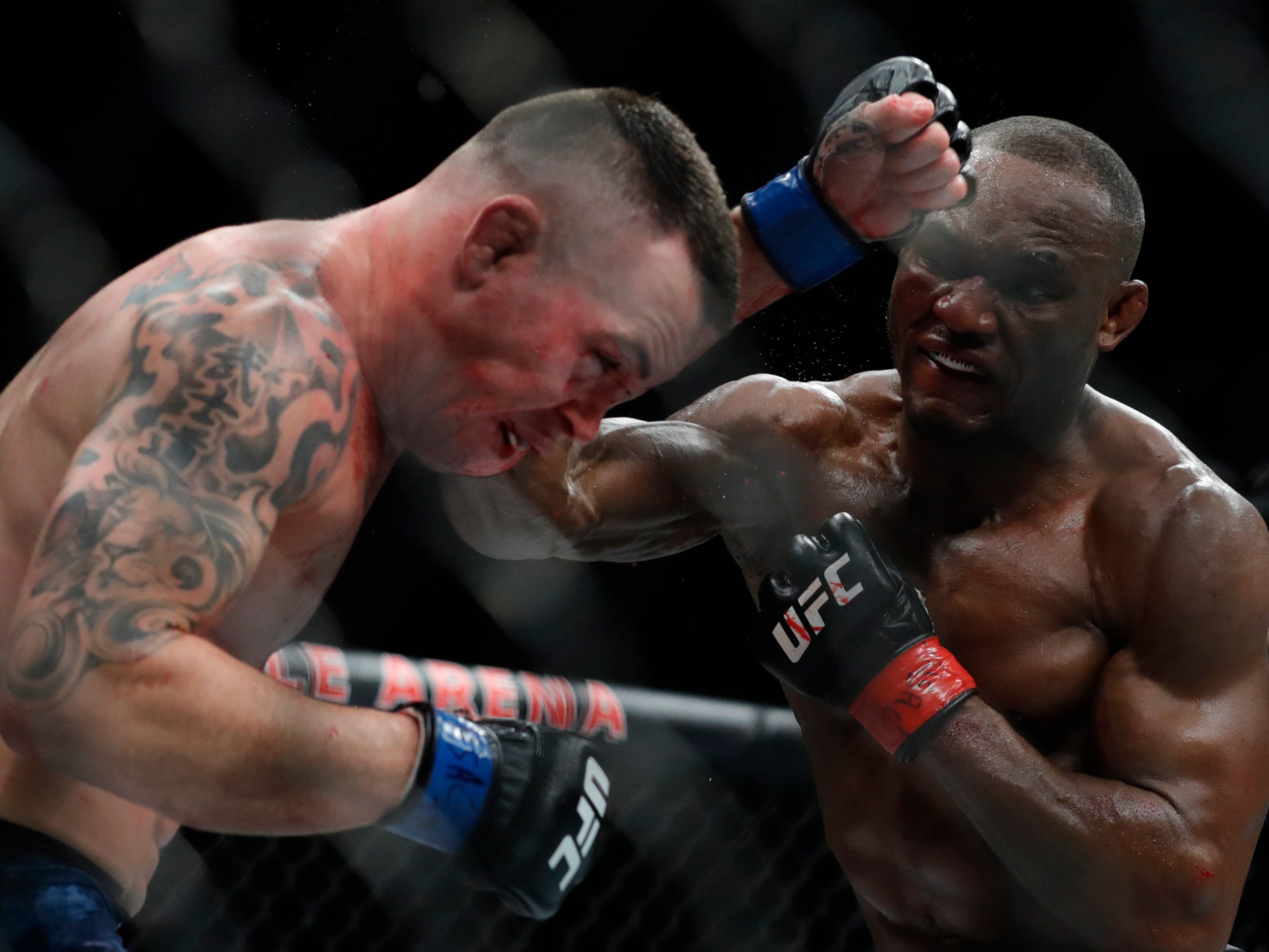 Kamaru Usman stopped Colby Covington in their first meeting, two years ago