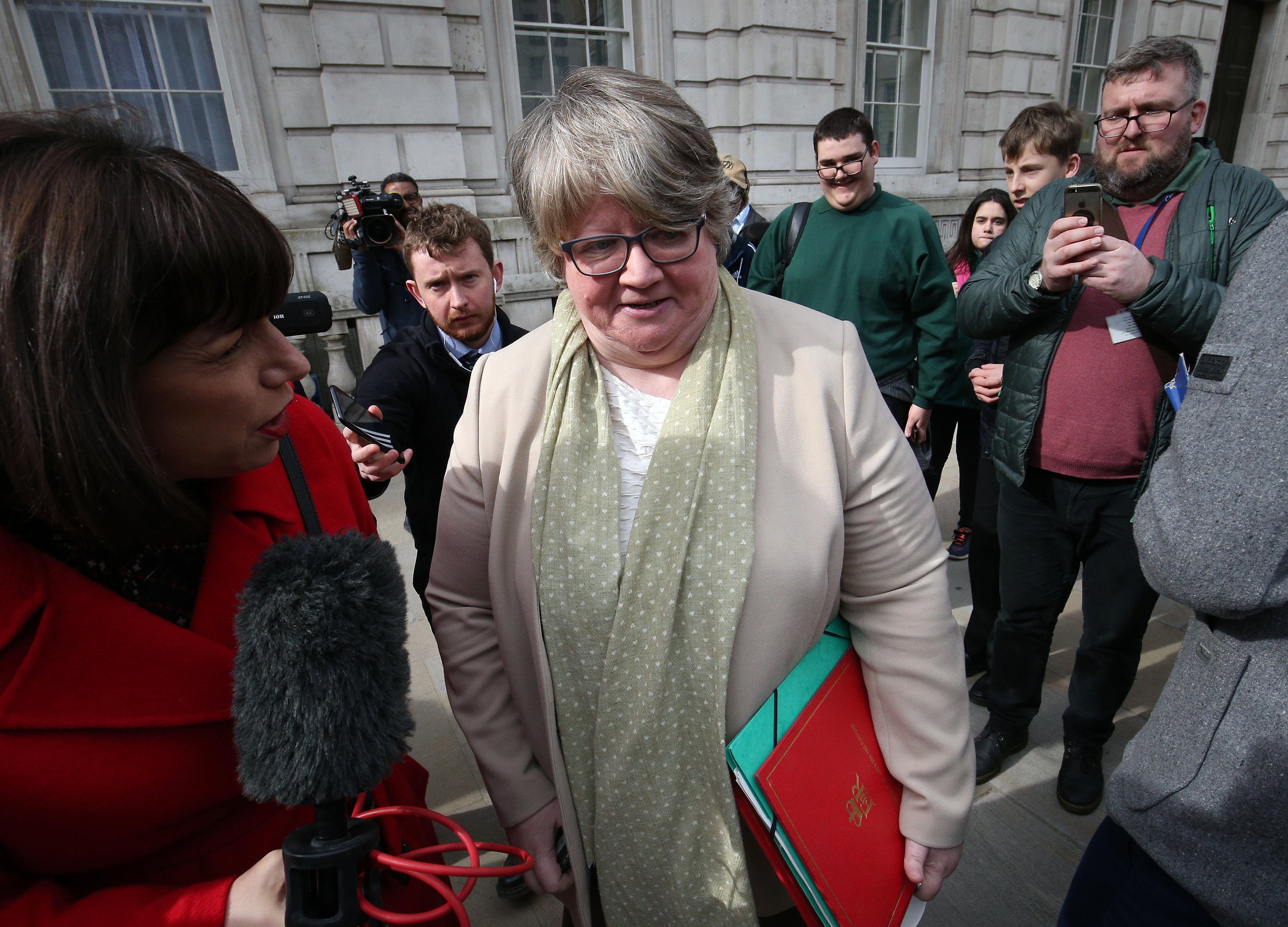 Work and Pensions Secretary Therese Coffey (Jonathan Brady/PA)