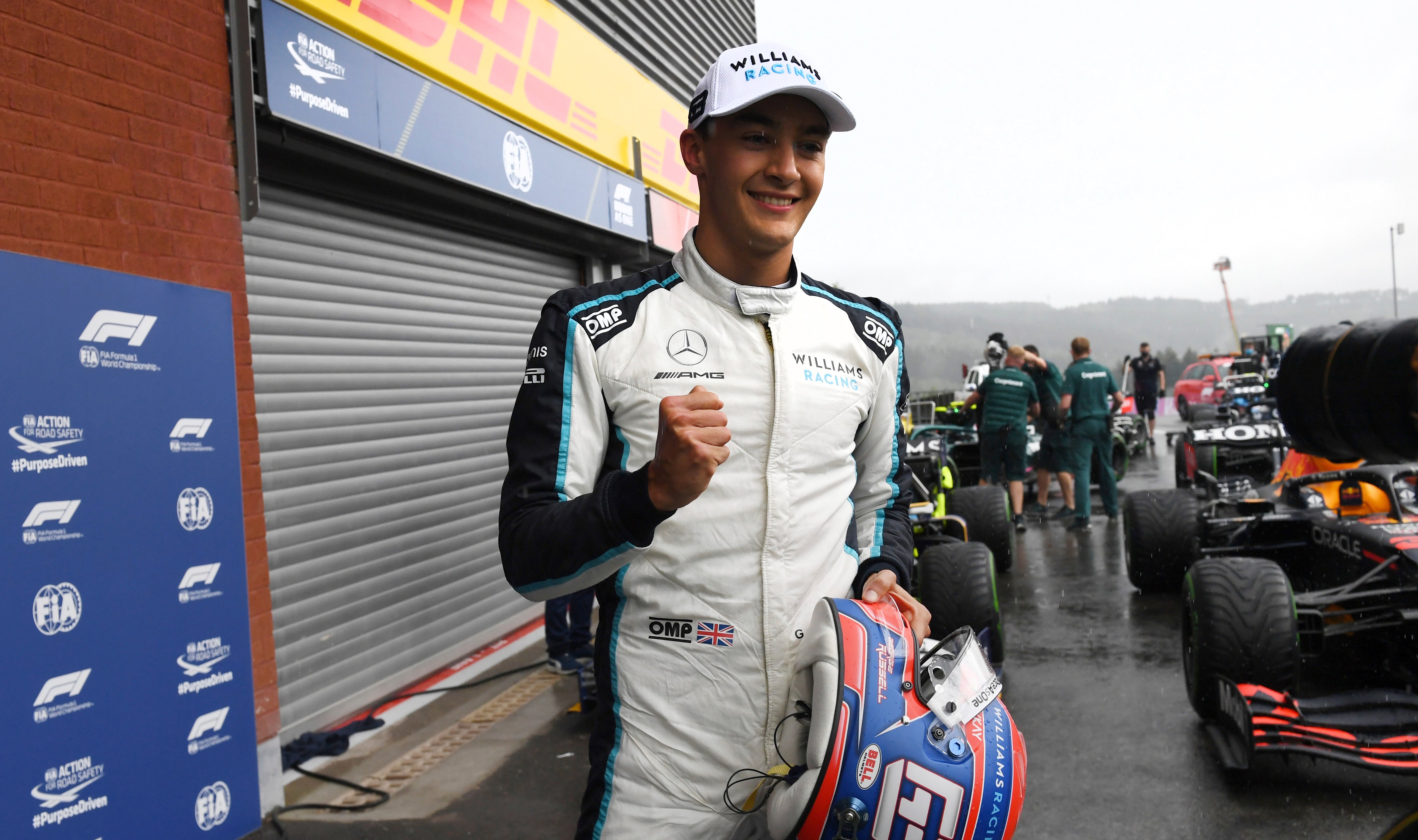 George Russell has signed a long-term contract with Mercedes (John Thys/AP)