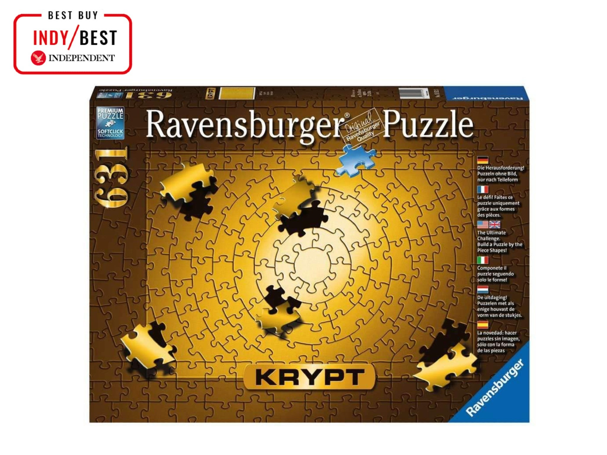 Ravensburger krypt gold impossible puzzle indybest