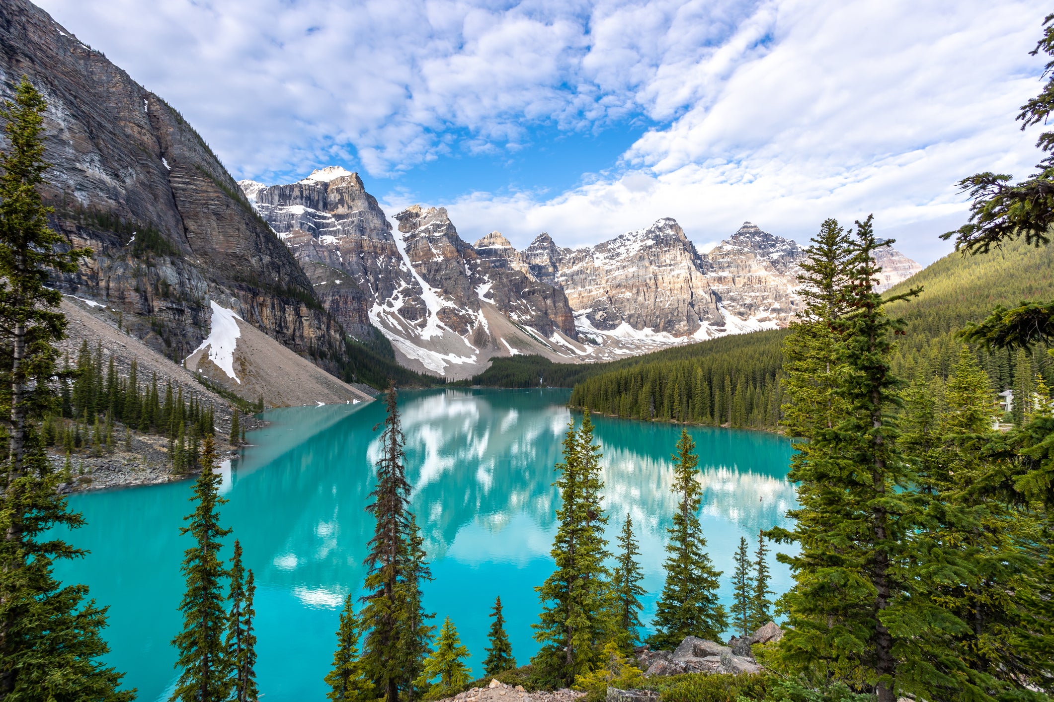 Moraine Lake in Banff National Park, Canada