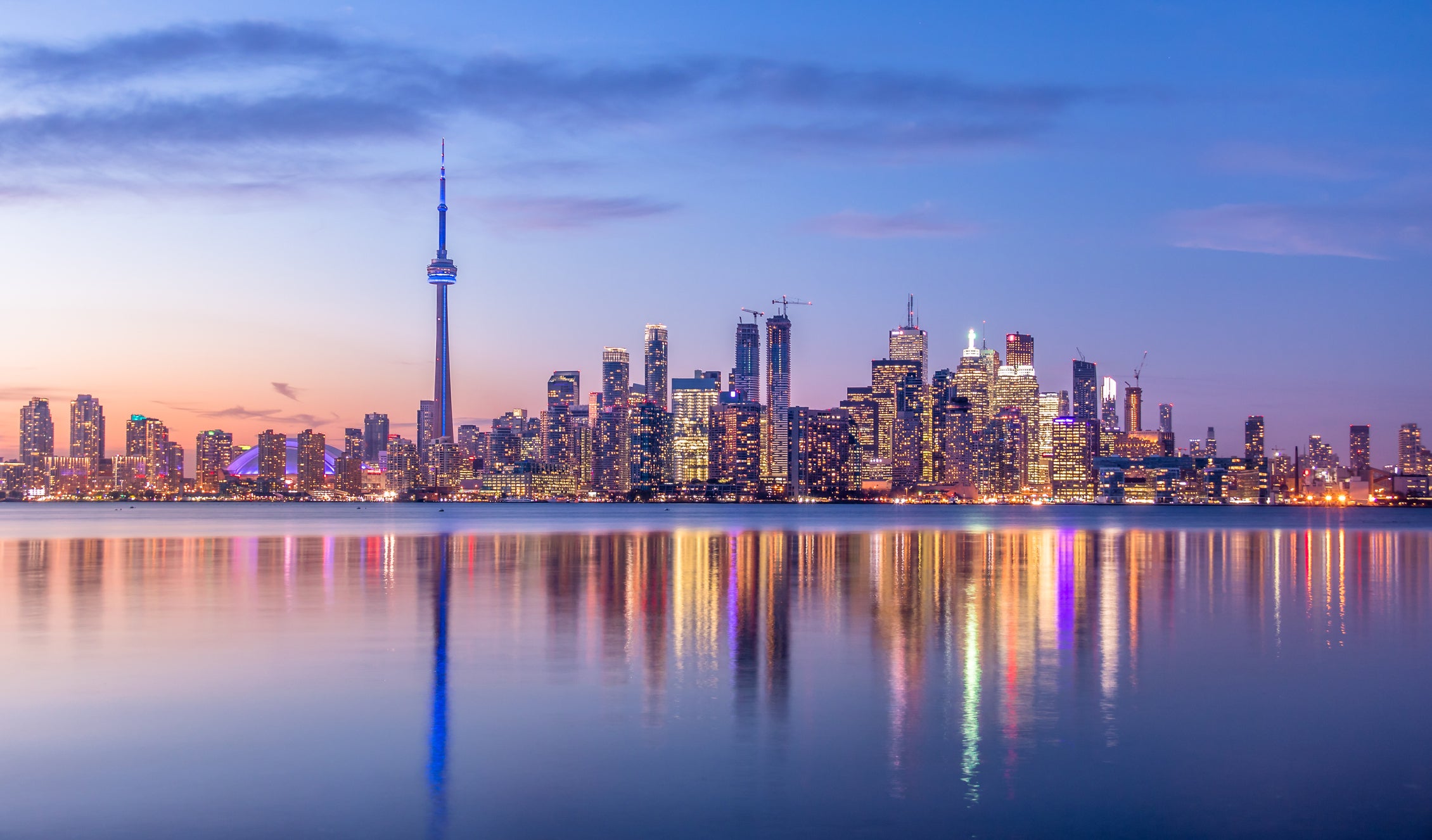 The Toronto skyline, Canada