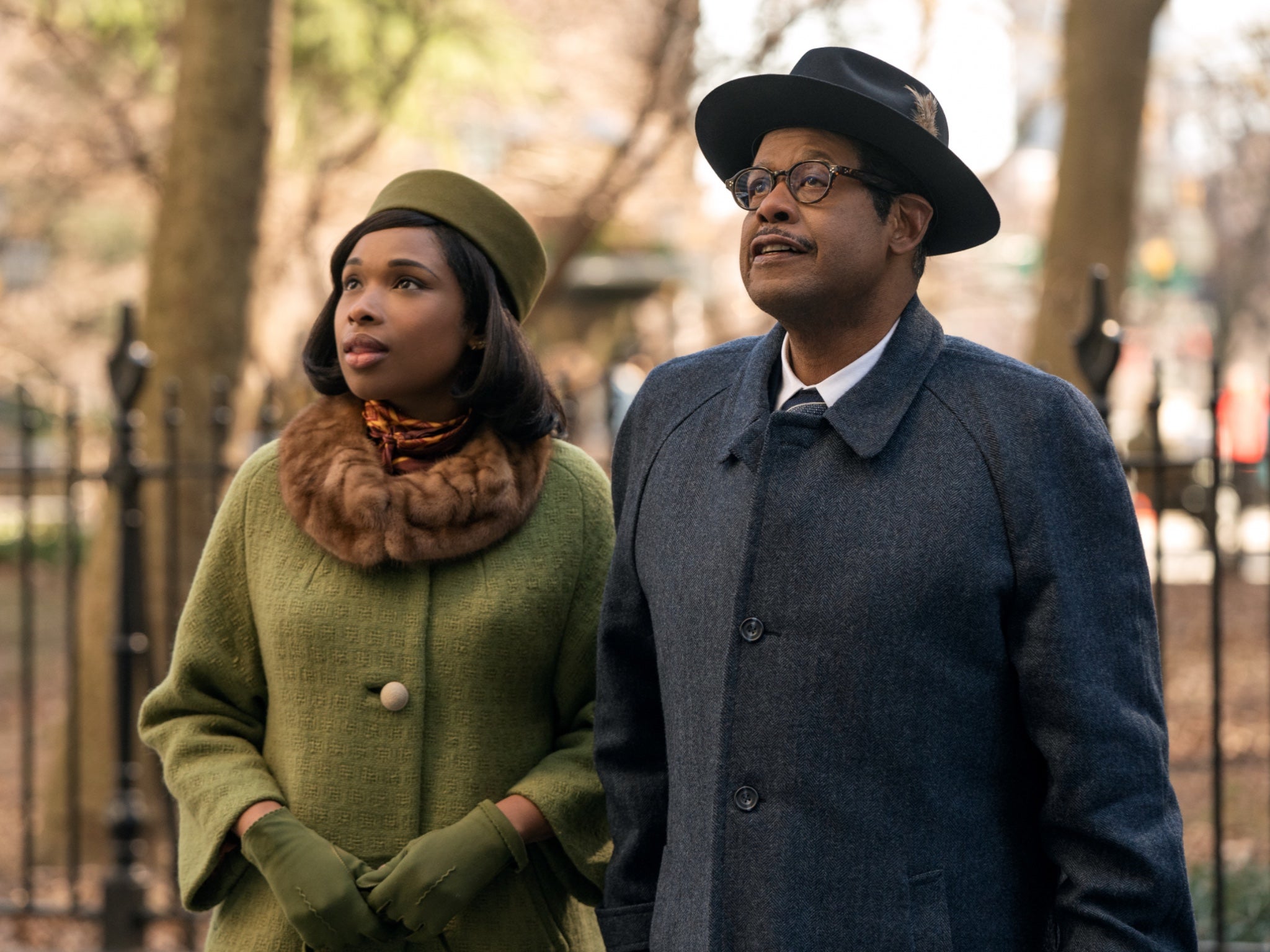 Jennifer Hudson and Forest Whitaker in ‘Respect’