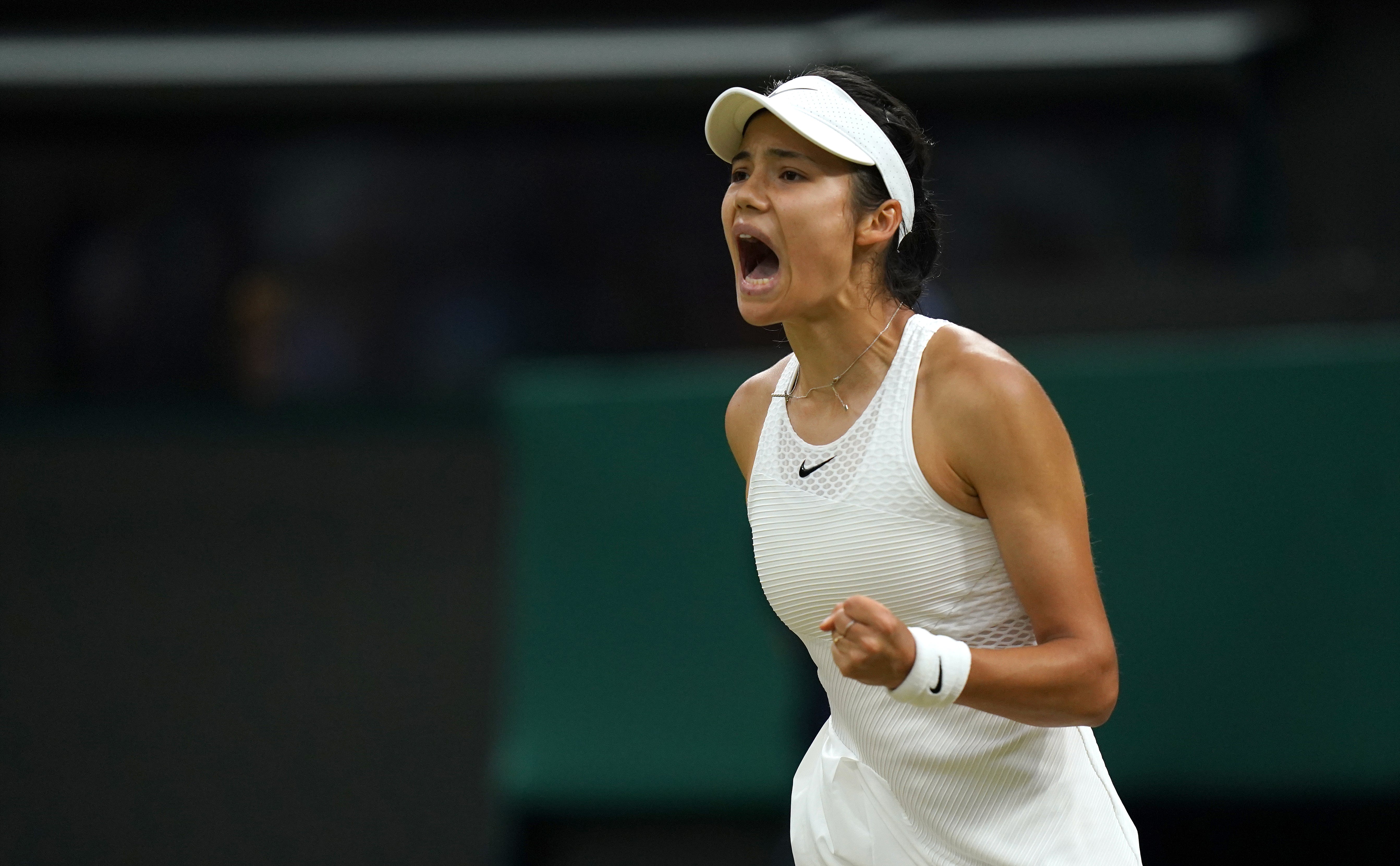 Raducanu has enjoyed an incredible rise since bursting onto the scene at Wimbledon (Adam Davy/PA)