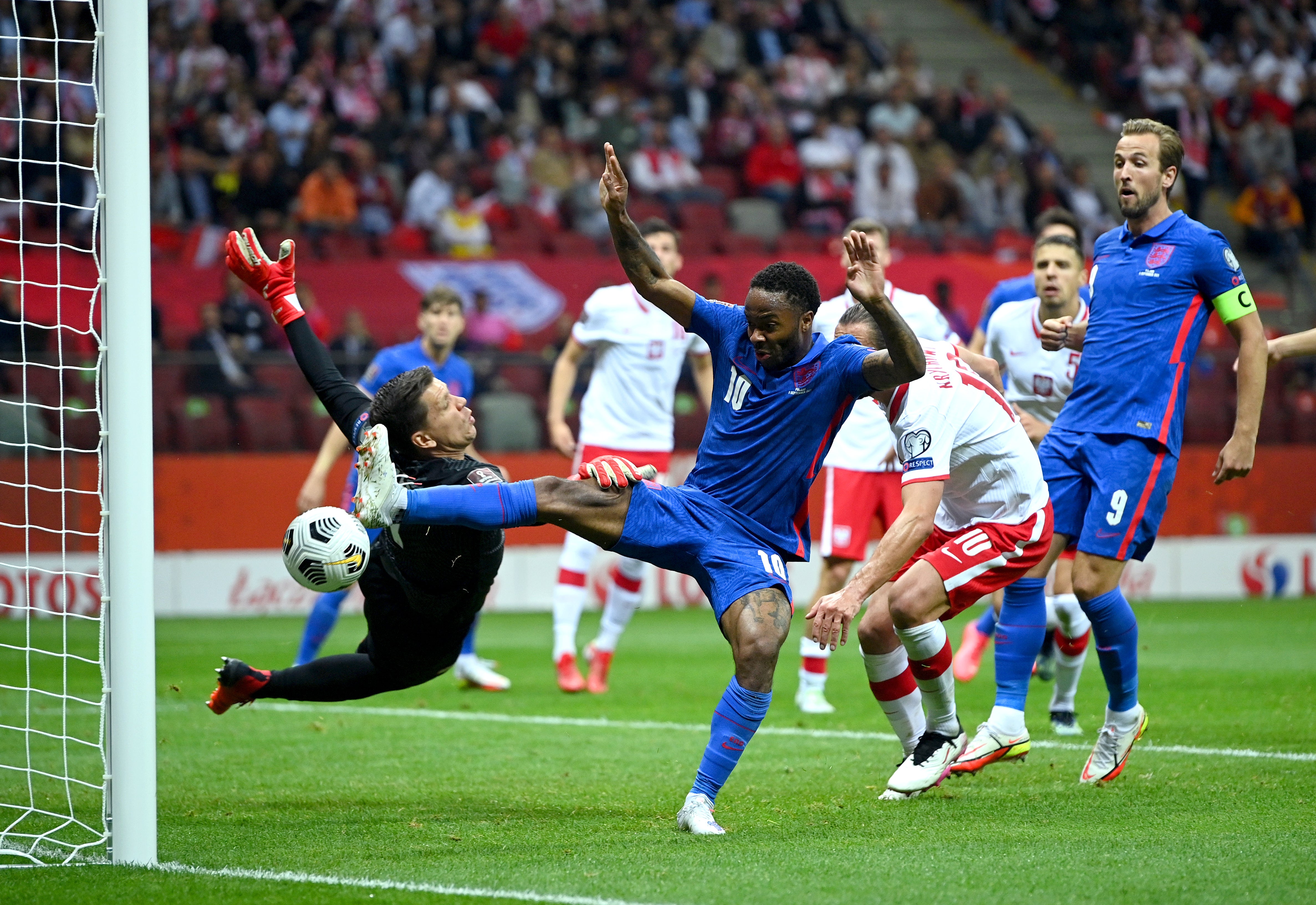 England suffered a frustrating night in Poland as the hosts netted a late equaliser (Rafal Oleksiewicz/PA)