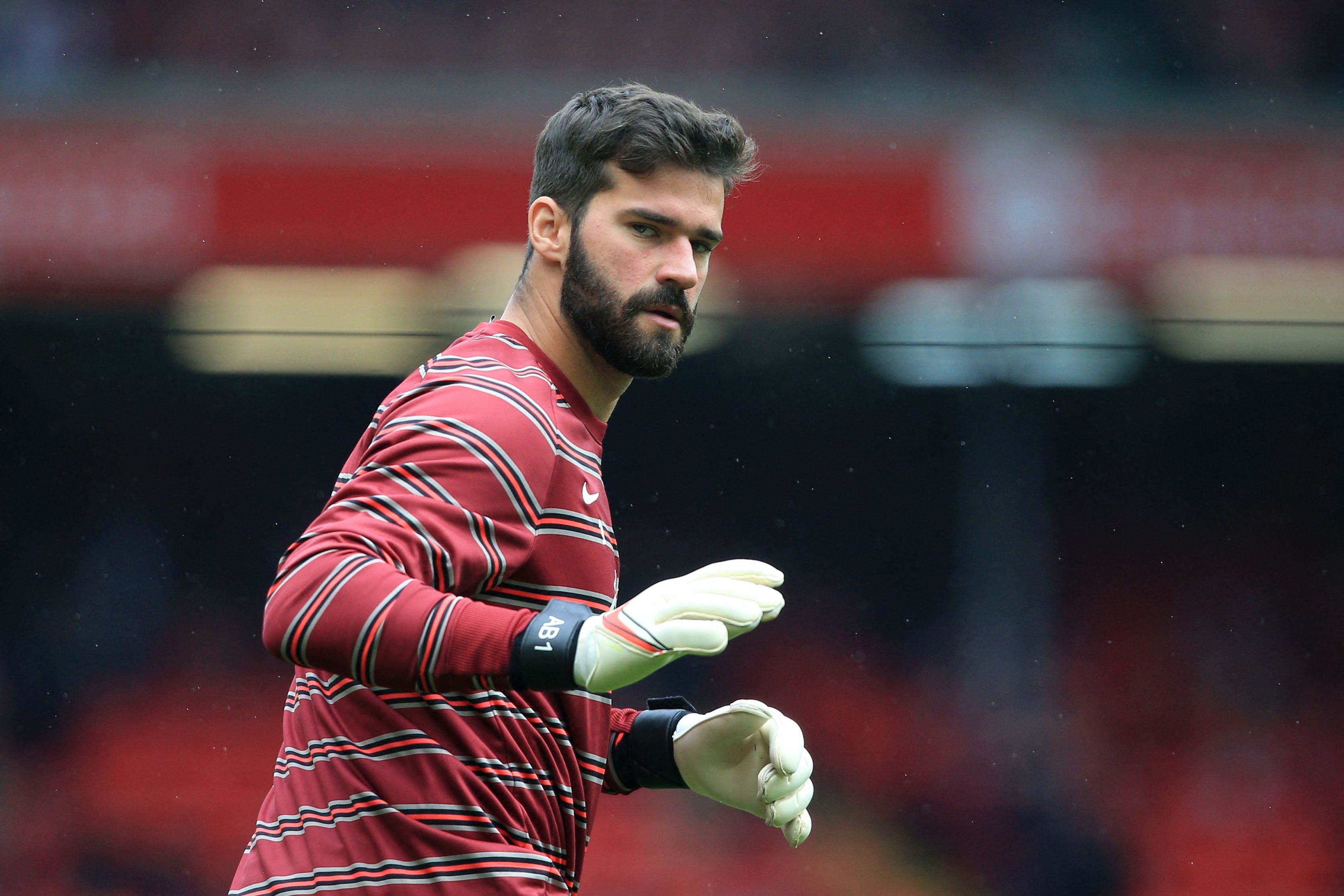 Liverpool goalkeeper Alisson