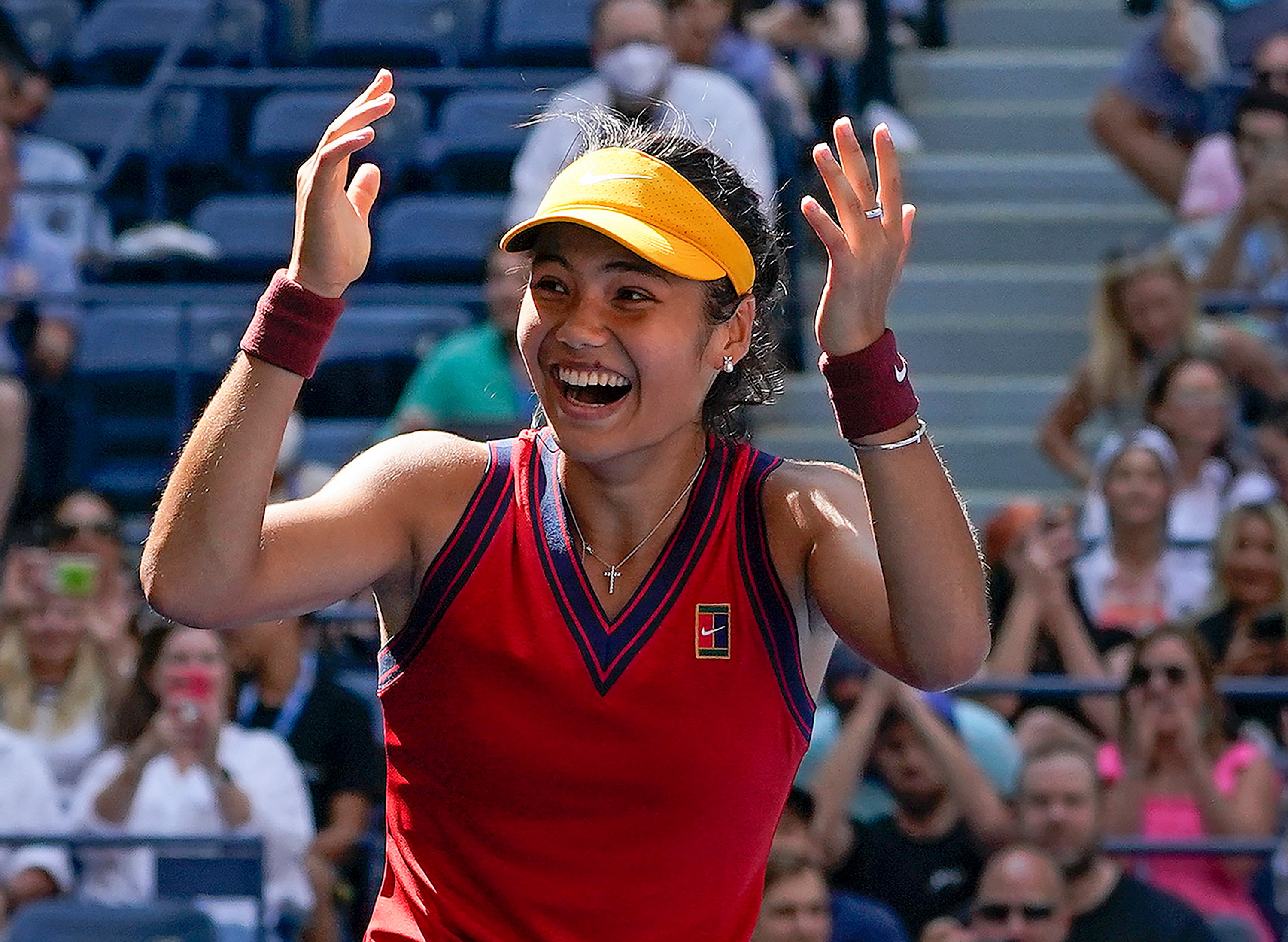 Emma Raducanu has what it takes to build on her remarkable breakthrough (Elise Amendola/AP)