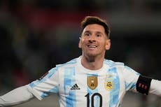 Lionel Messi breaks Pele’s South American international goals record