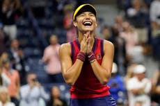 Emma Raducanu reaches US Open final with straight sets defeat of Maria Sakkari