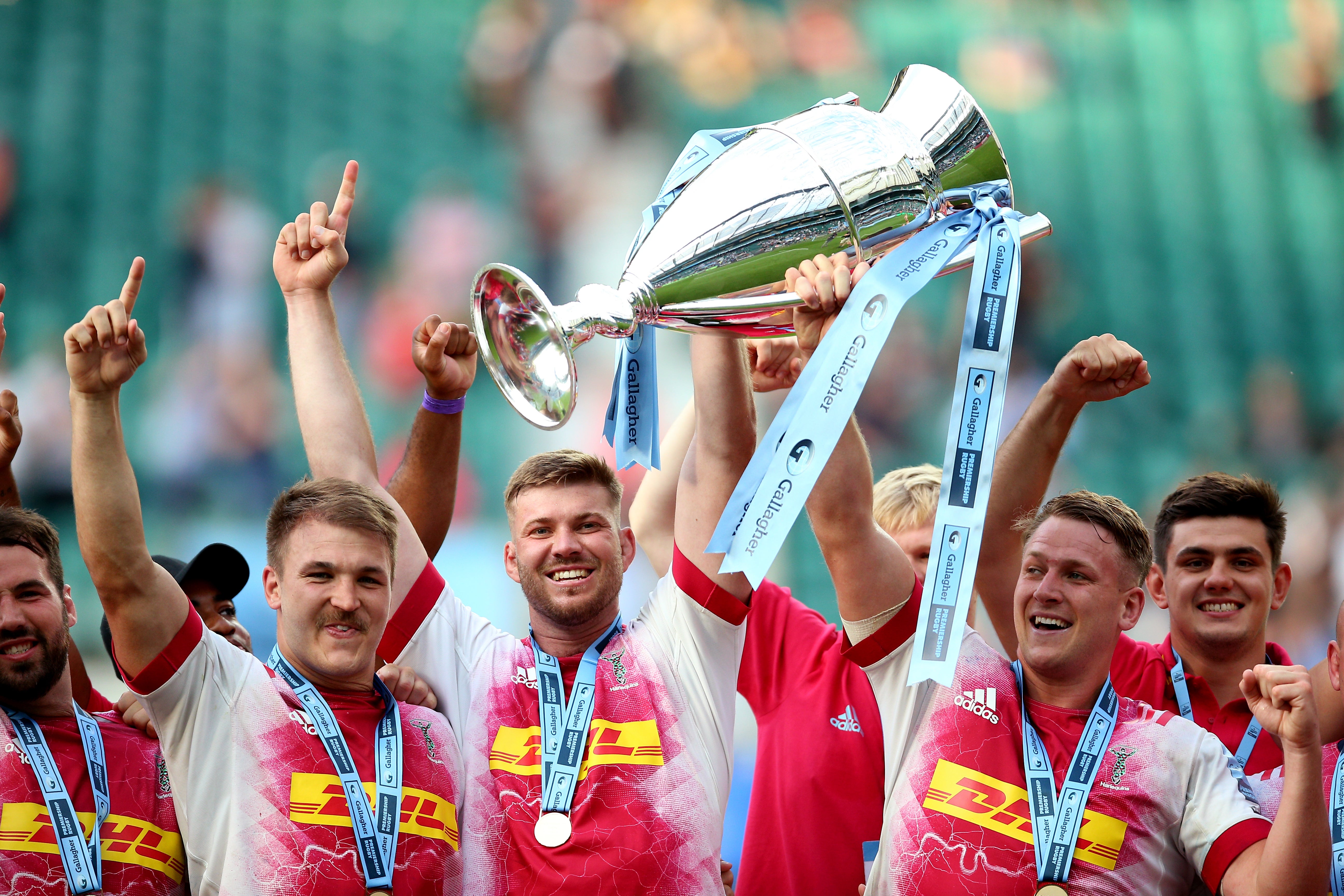 Harlequins won the 2021 Premiership title (Nigel French/PA)