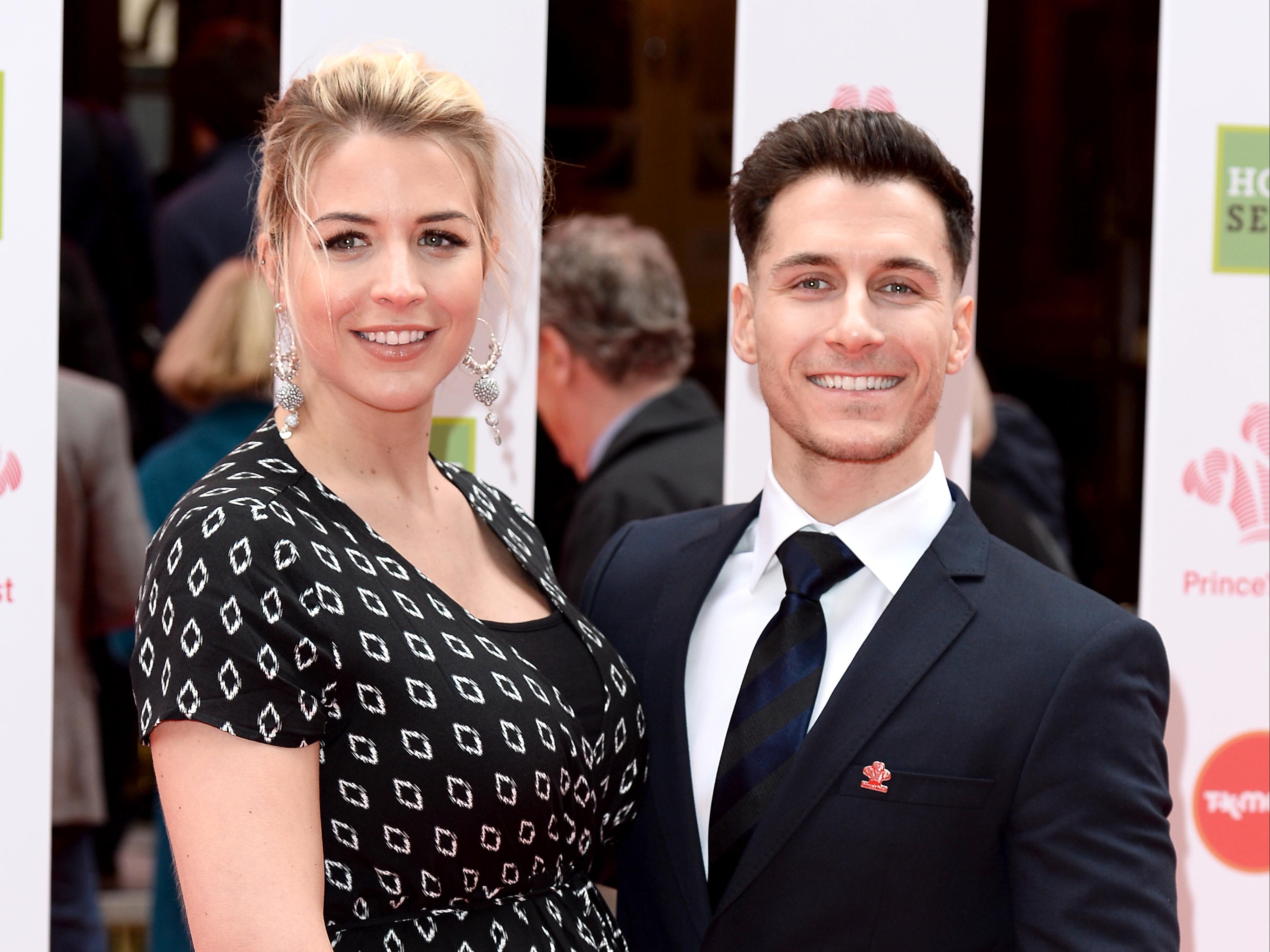 Gemma Atkinson and Gorka Marquez in 2019