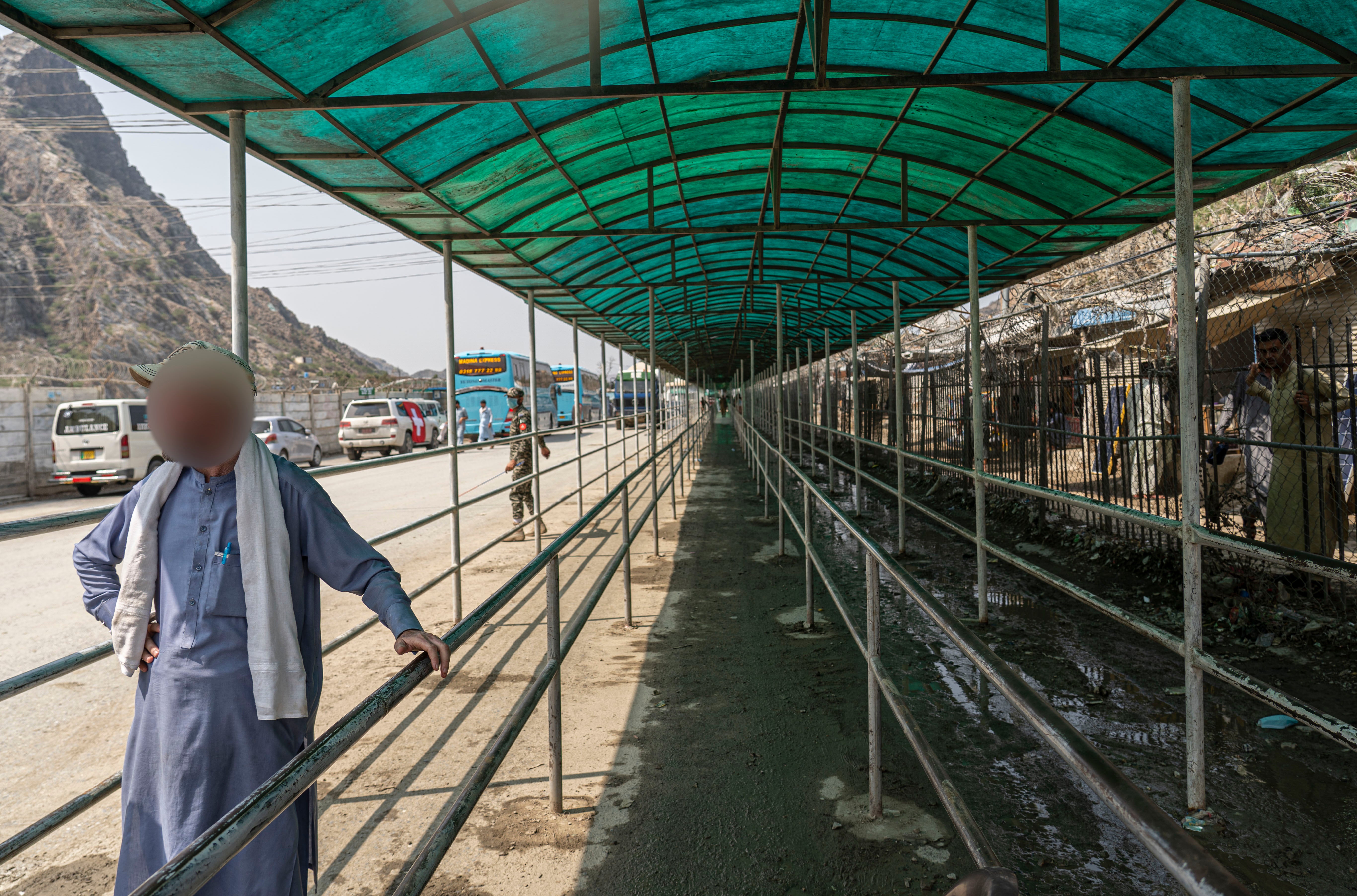 Imran at the Torkham border