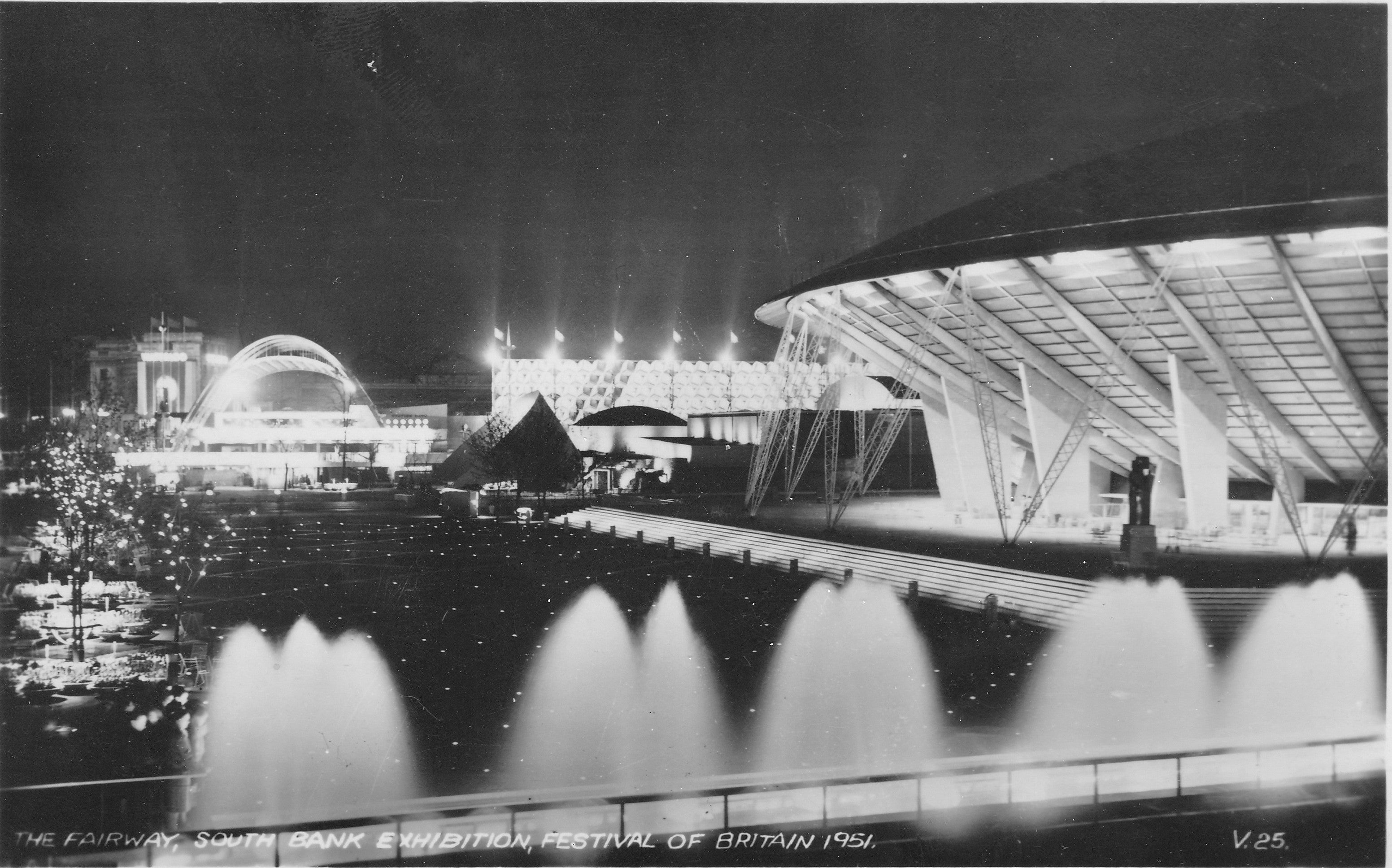 The Fairway, South Bank Exhibition, Festival of Britain, 1951