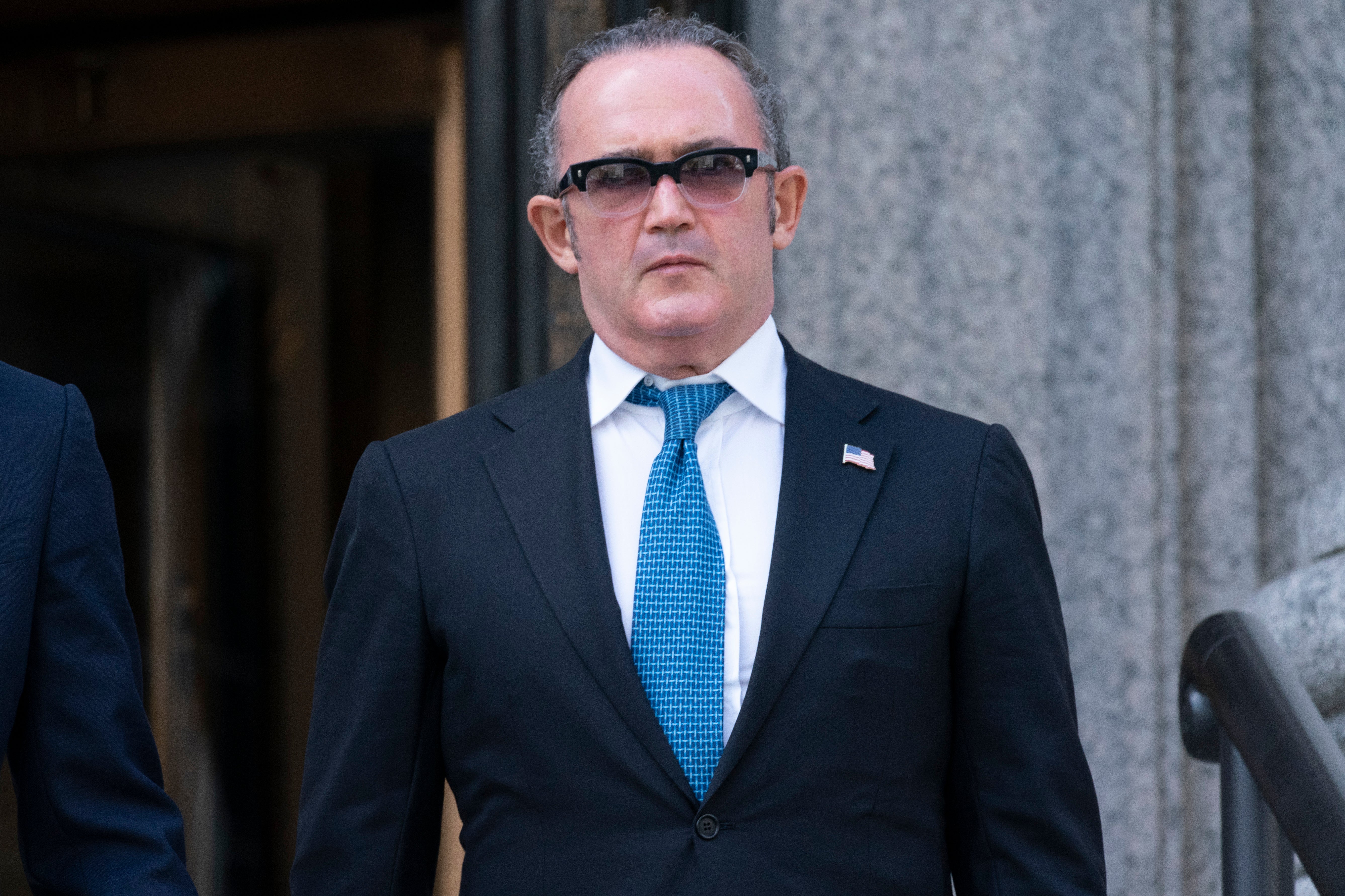 Igor Fruman leaves in Federal court in Manhattan, Friday, September 10, 2021