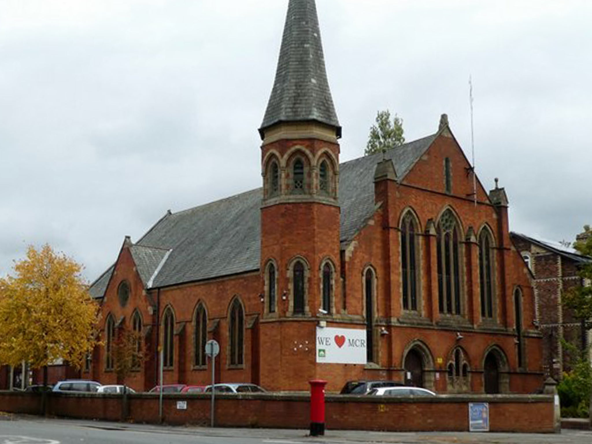 The fire was reported just before midnight on Friday at Didsbury Mosque