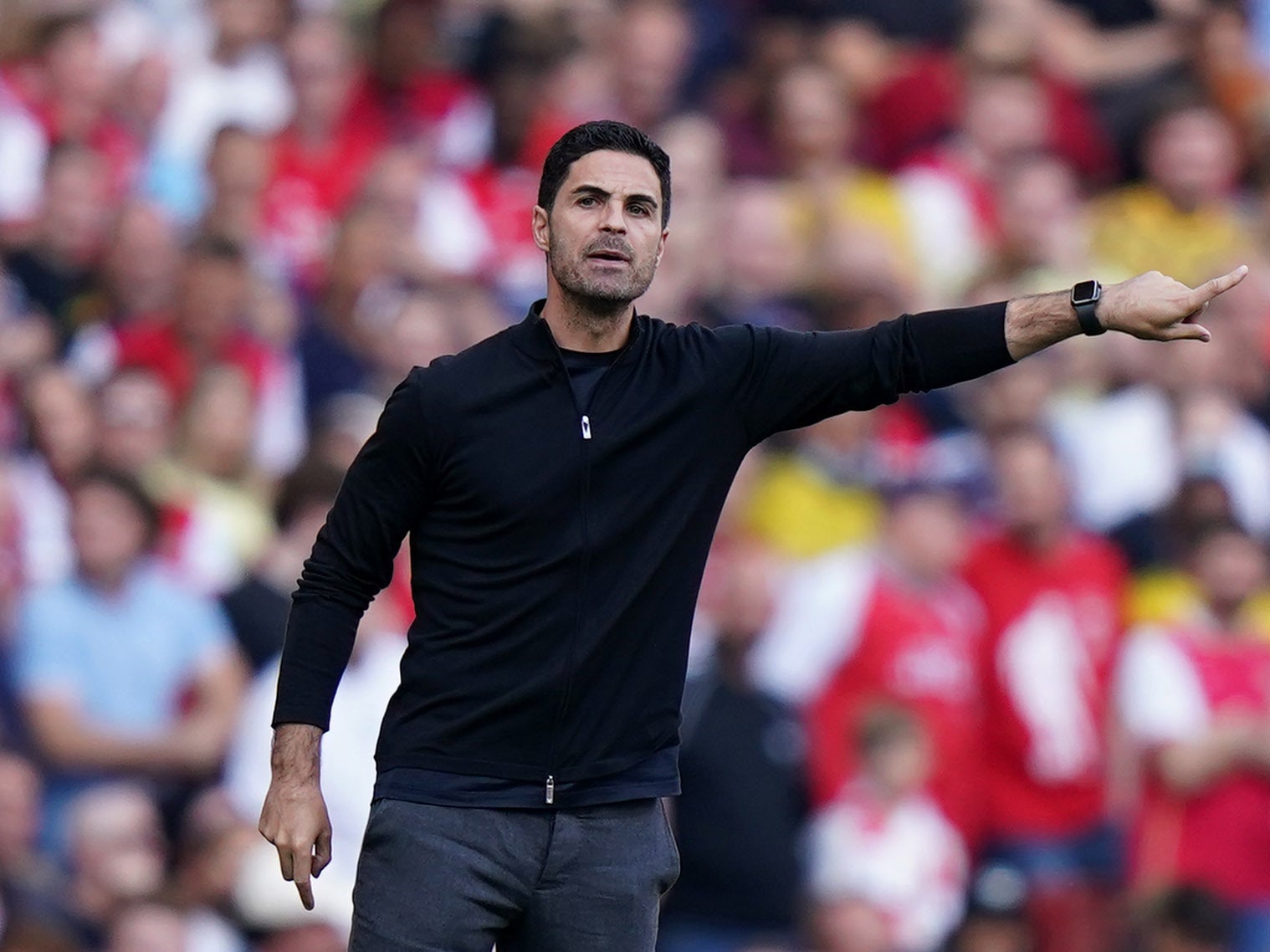 Mikel Arteta (Tess Derry/PA)