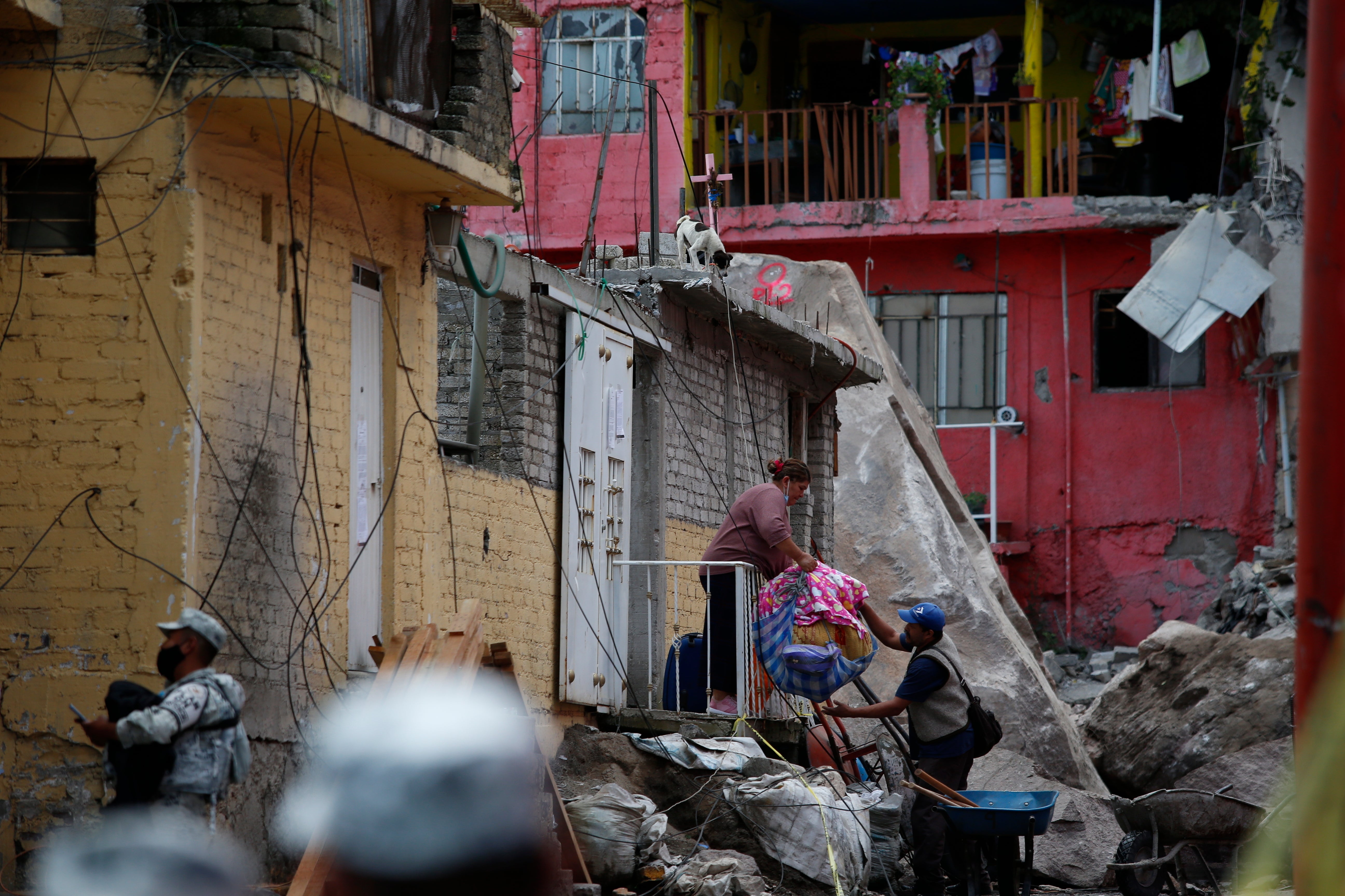 APTOPIX Mexico Landslide