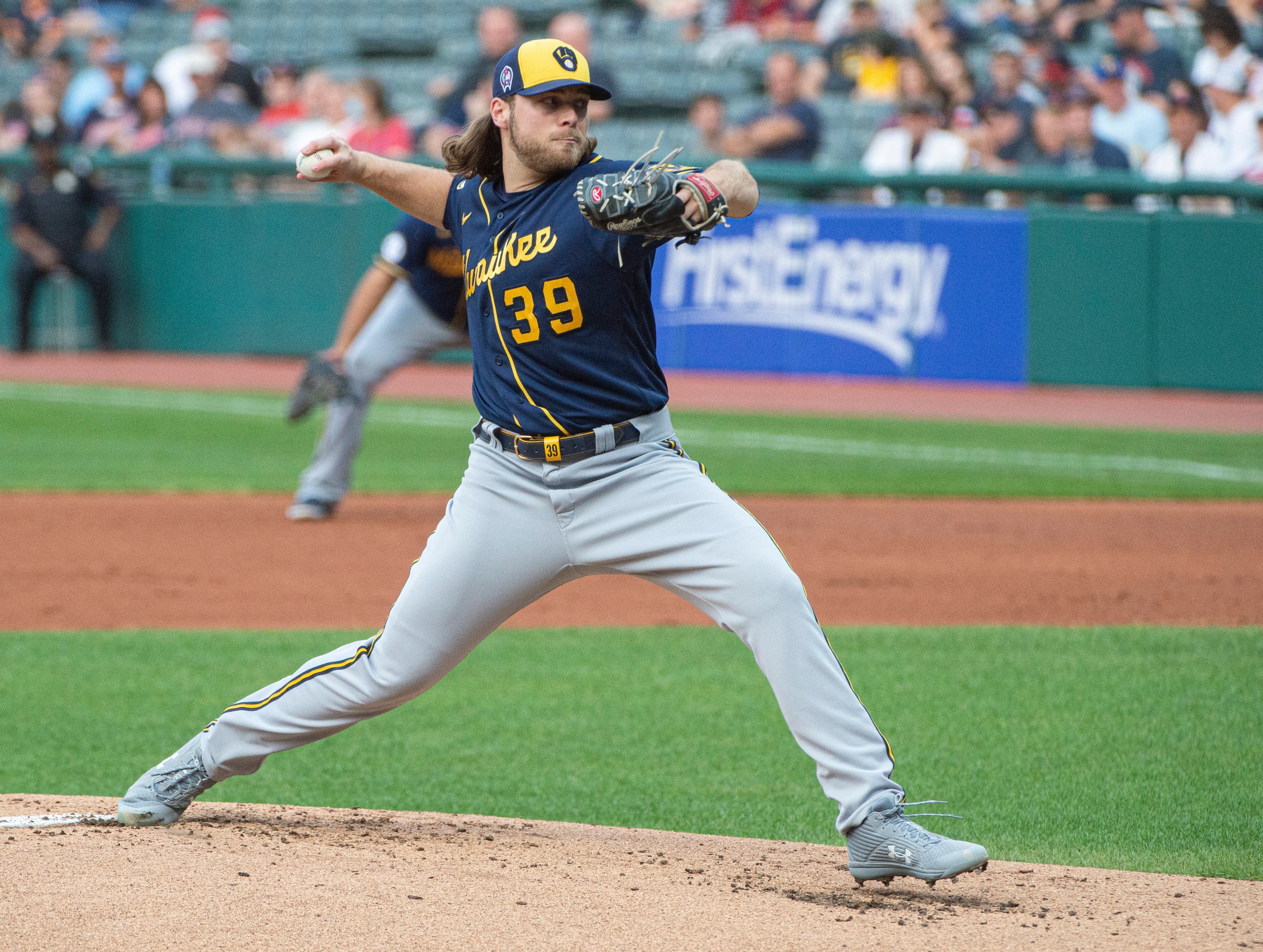 Brewers Indians Baseball