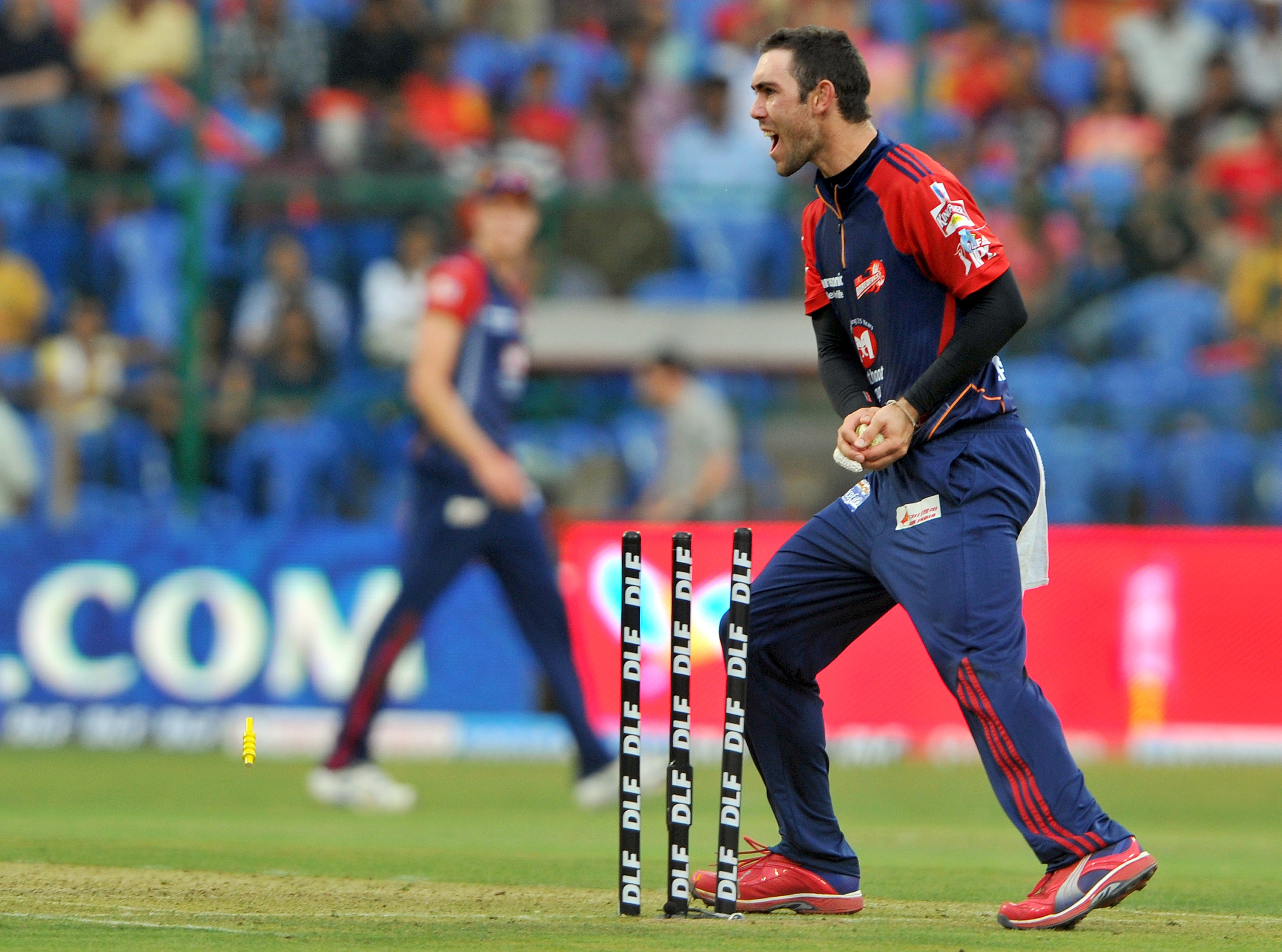 Glenn Maxwell in action for Royal Challengers Bangalore