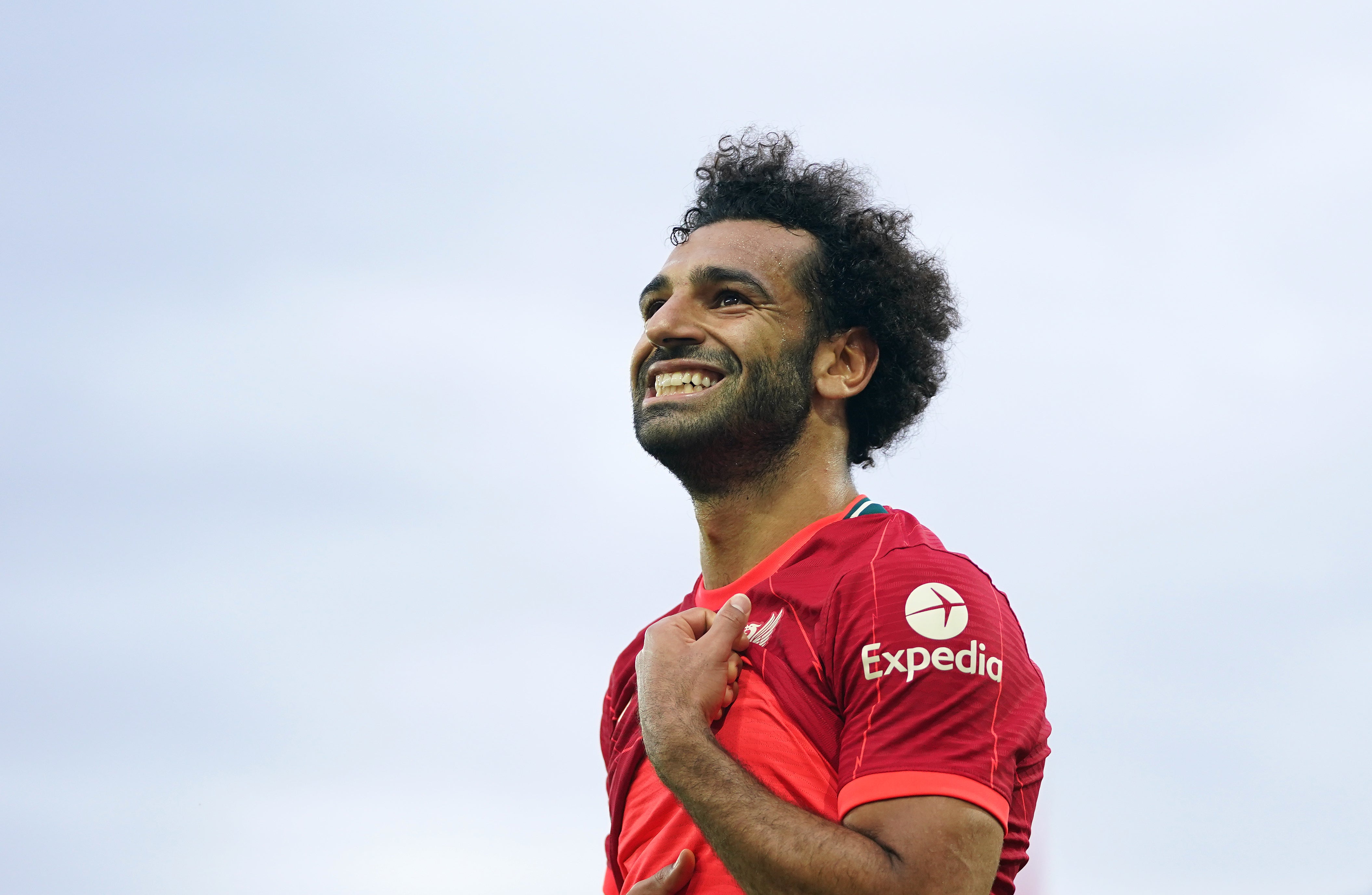 Mohamed Salah has scored his 100th Premier League goal (Joe Giddens/PA)