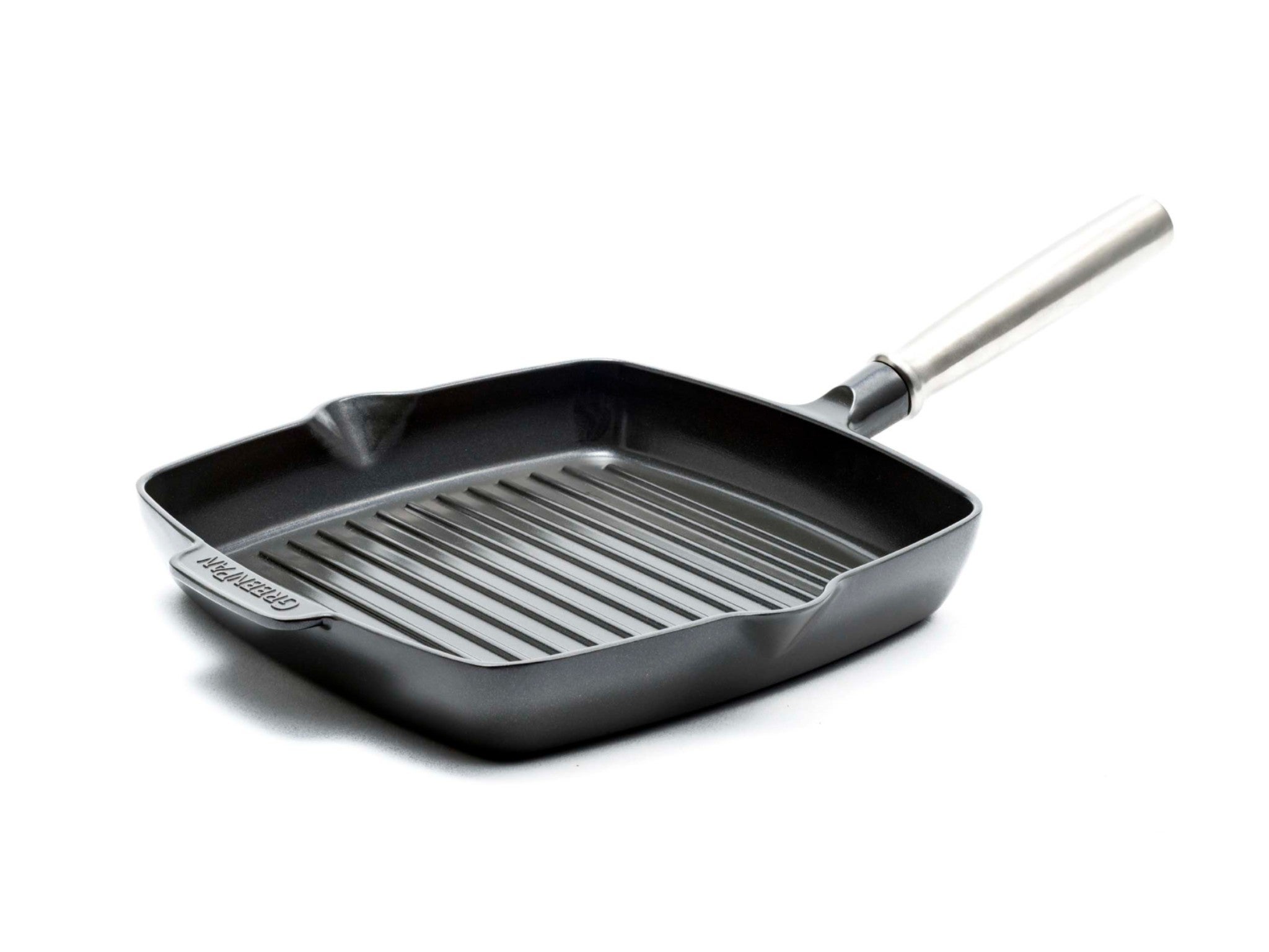 Greenpan featherweights ceramic non-stick square grill pan indybest