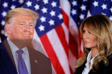 Melania Trump refused call to denounce violence in Capitol riots, new book claims