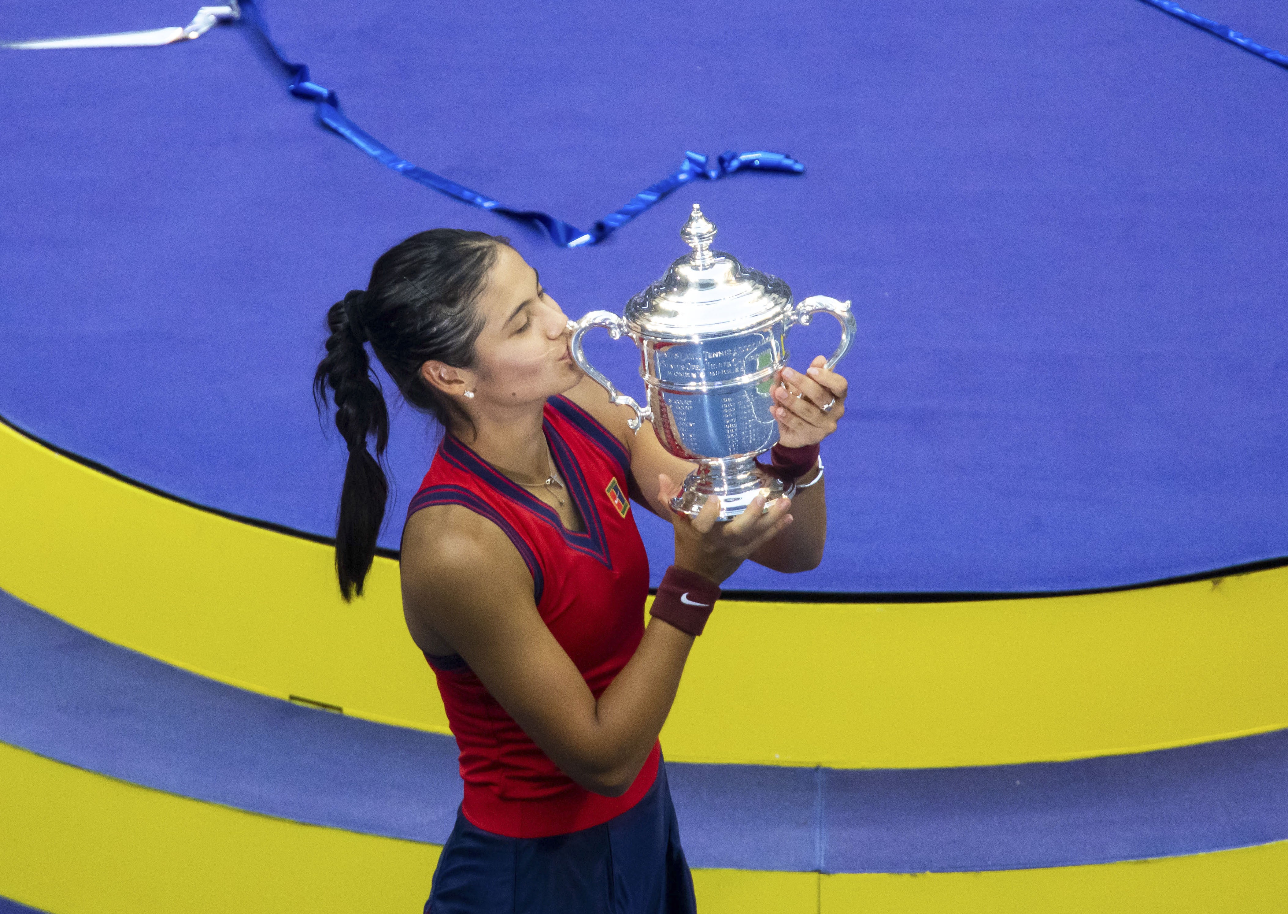 Emma Raducanu claimed a scarcely believable US Open title (Michael Nagle/Xinhua)