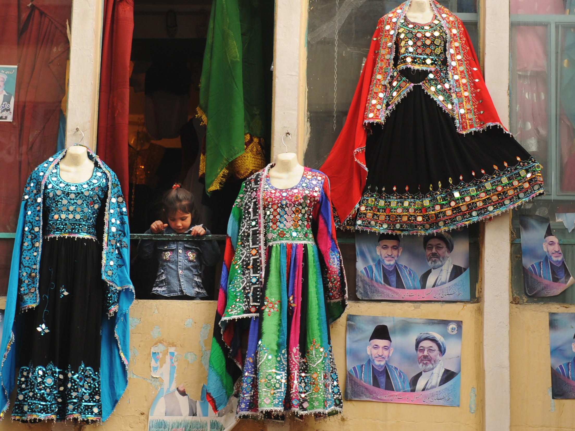 Traditional Afghan clothing for women