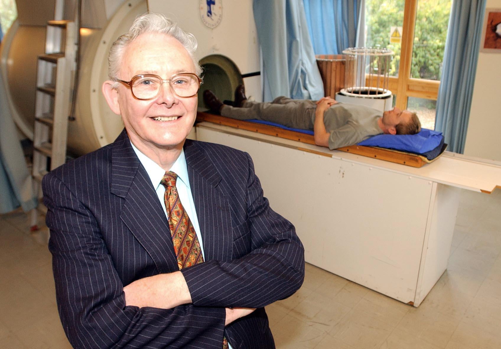 Sir Peter Mansfield was honoured with a Nobel Prize for medicine for his pioneering work in the development of MRI technology