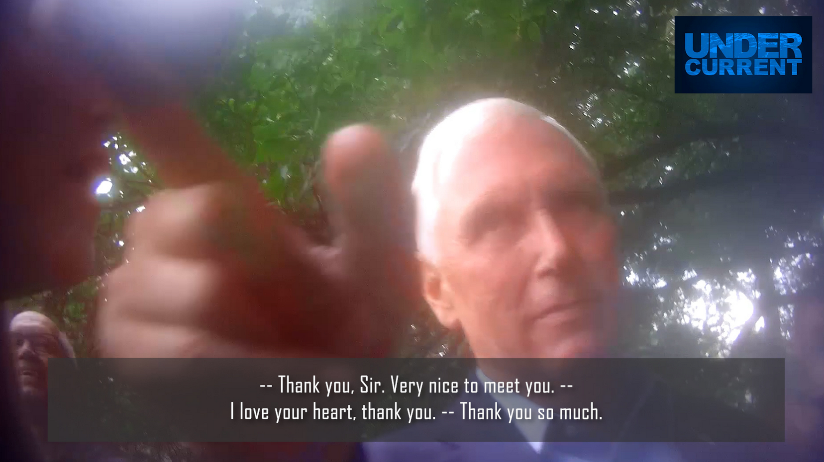 Mike Pence under fire for praising woman who posed as a January 6 rioter