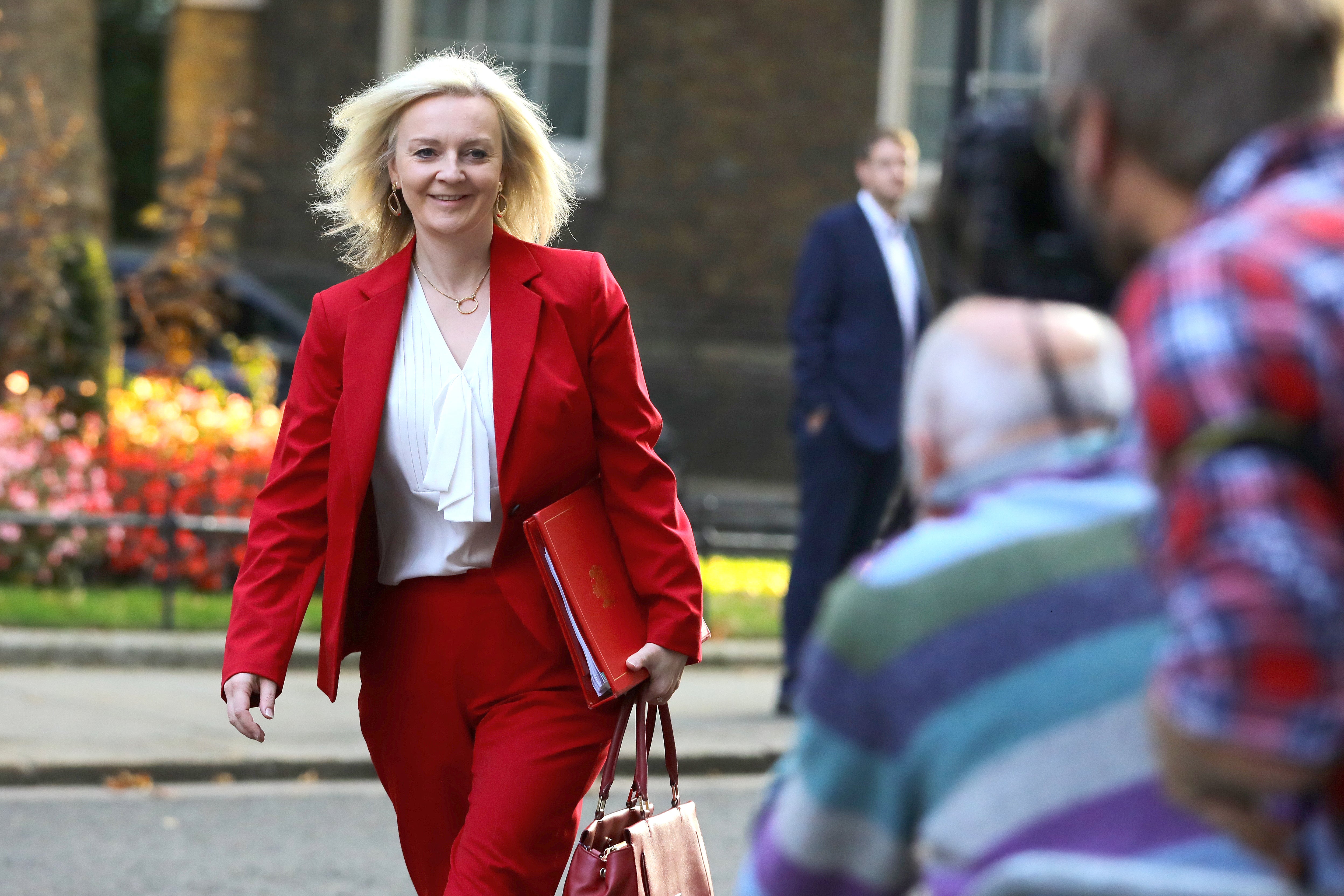 International Trade Secretary Liz Truss will set out the UK’s new post-Brexit trade strategy (Aaron Chown/PA)