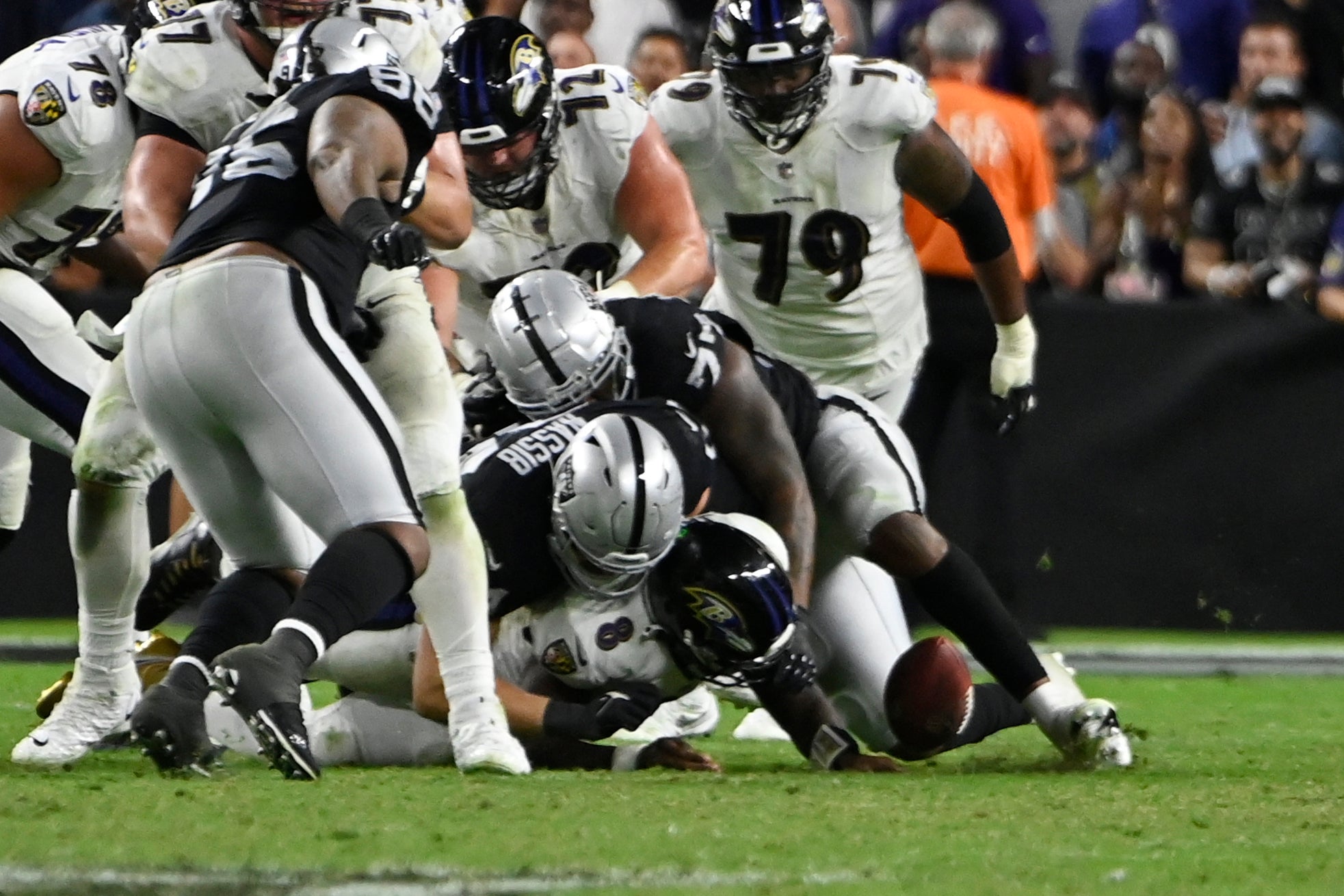 Ravens Raiders Football