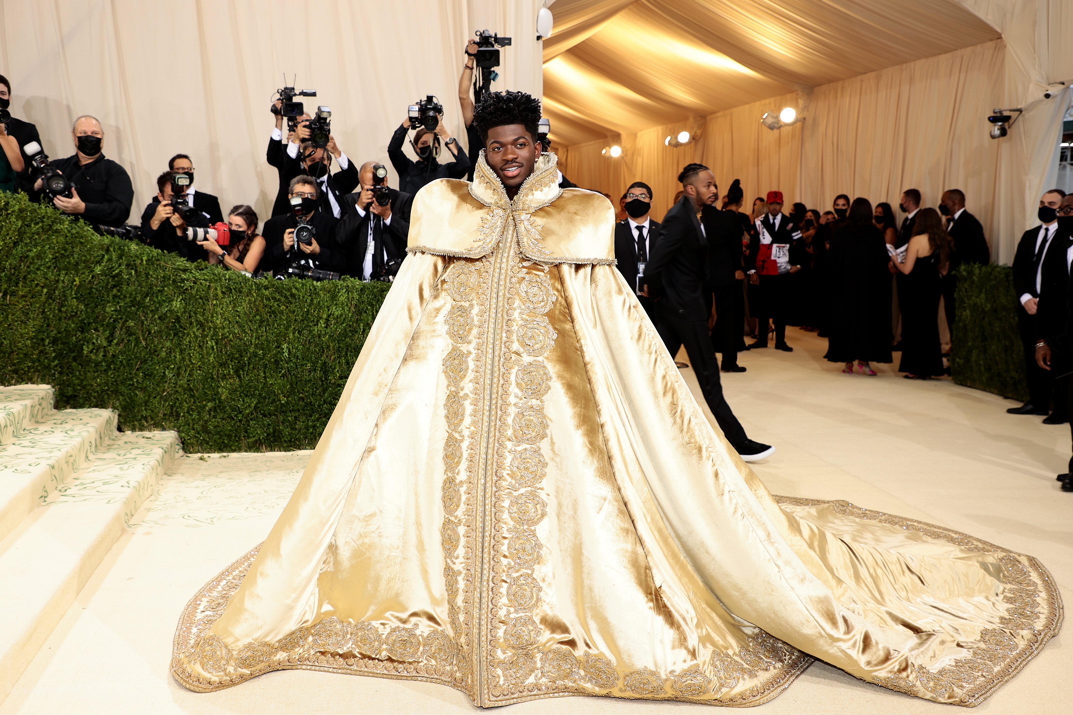 Lil Nas X at the 2021 Met Gala