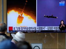 North Korea launches ‘two ballistic missiles’ in second test in a week