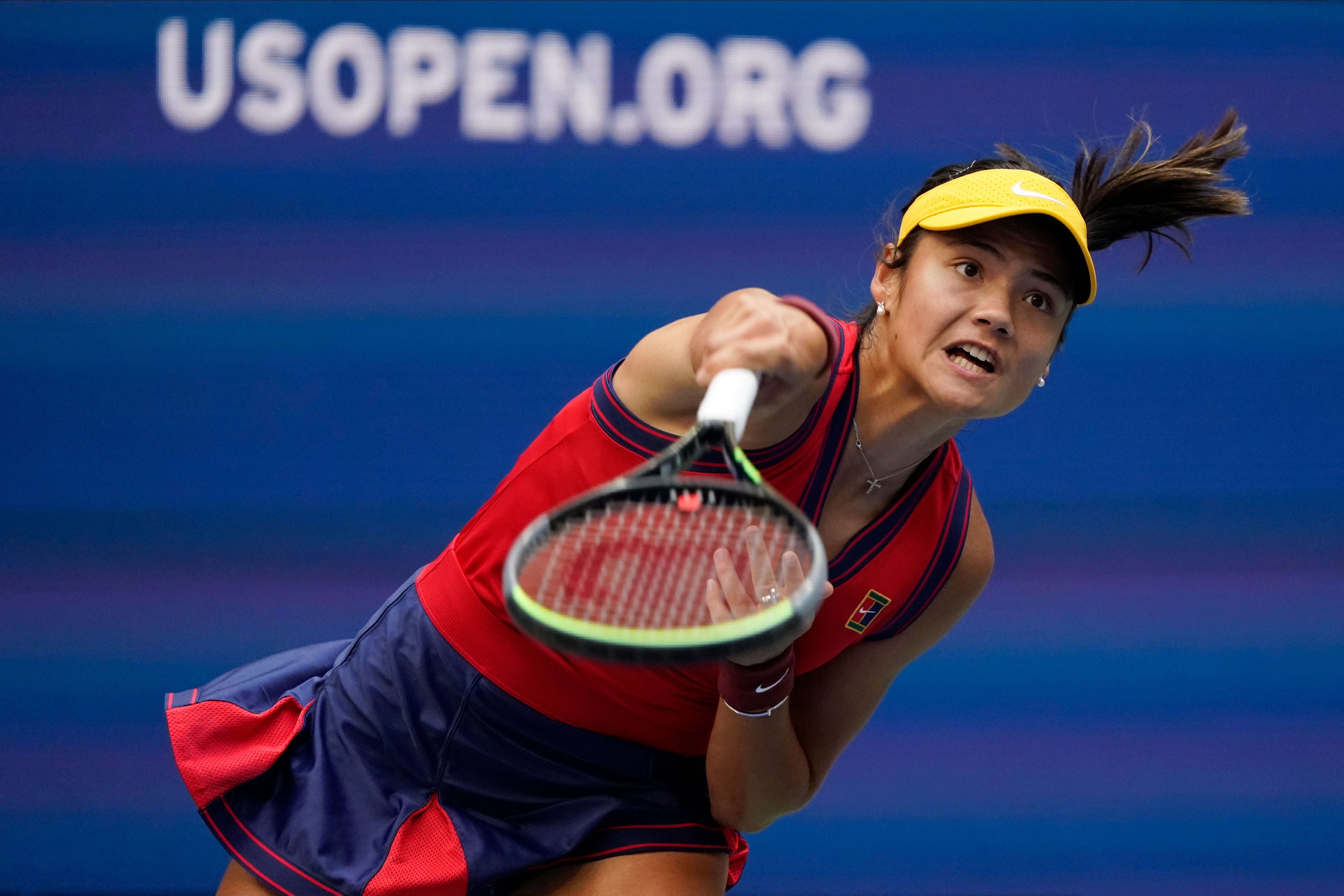 Crucially, Raducanu’s second serve held up under pressure at Flushing Meadows