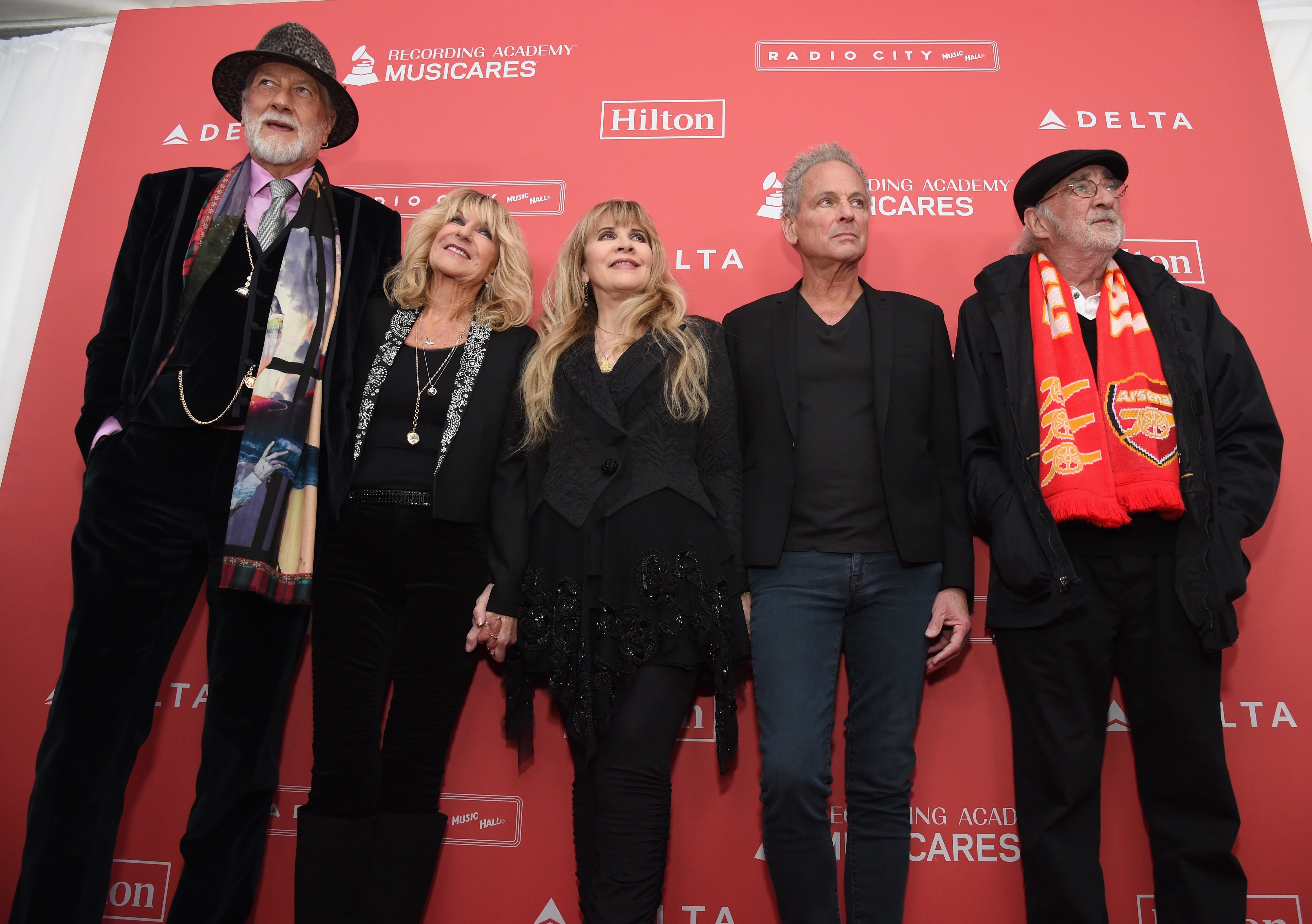 Fleetwood Mac at the Musicares Person Of The Year event in 2018