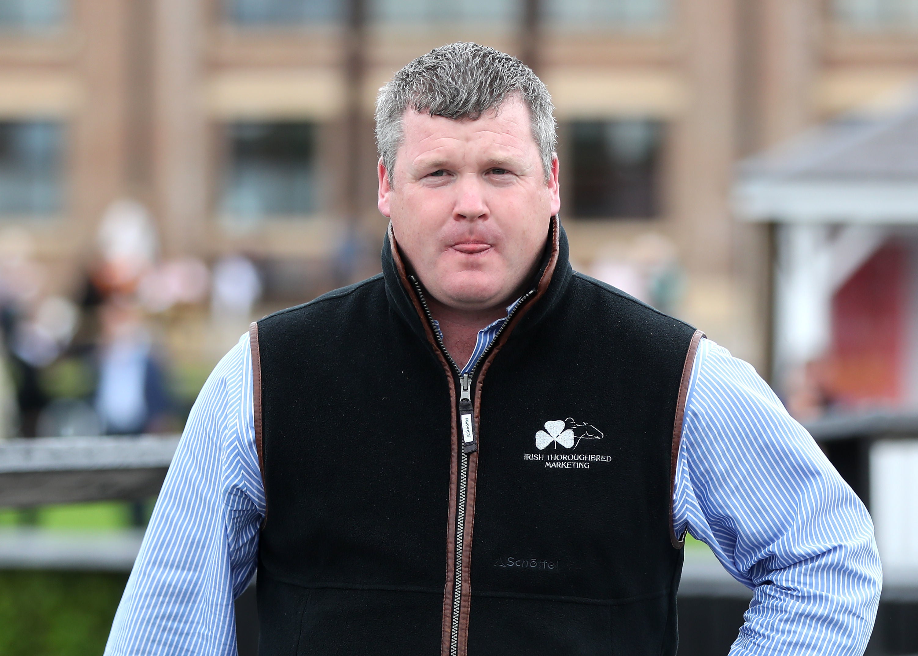 Gordon Elliott returned to action at Punchestown on Tuesday