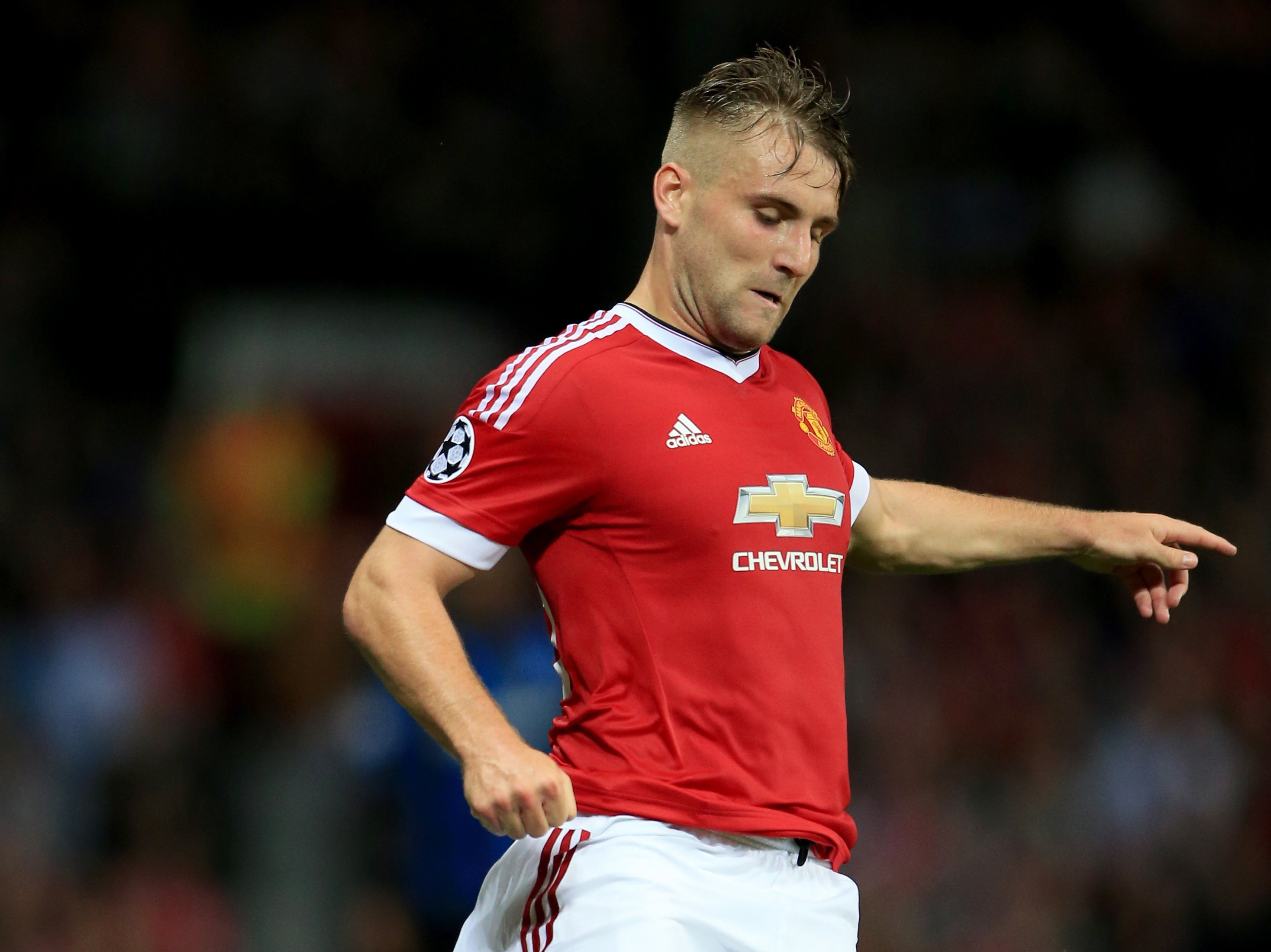 Manchester United’s Luke Shaw suffered the injury in a Champions League game in 2015 (Nick Potts/PA).
