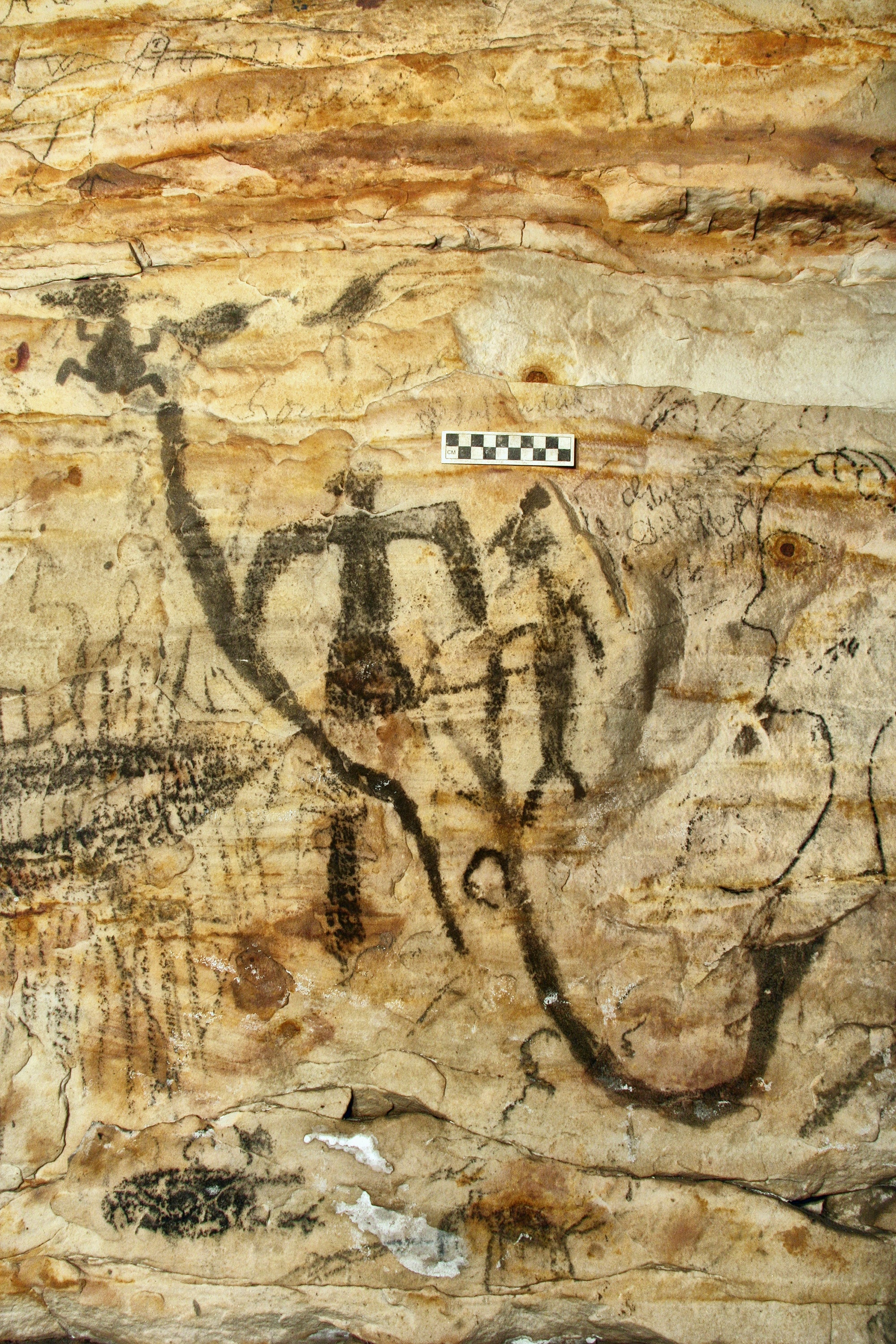 The cave features artwork dating back to more than 1,000 years