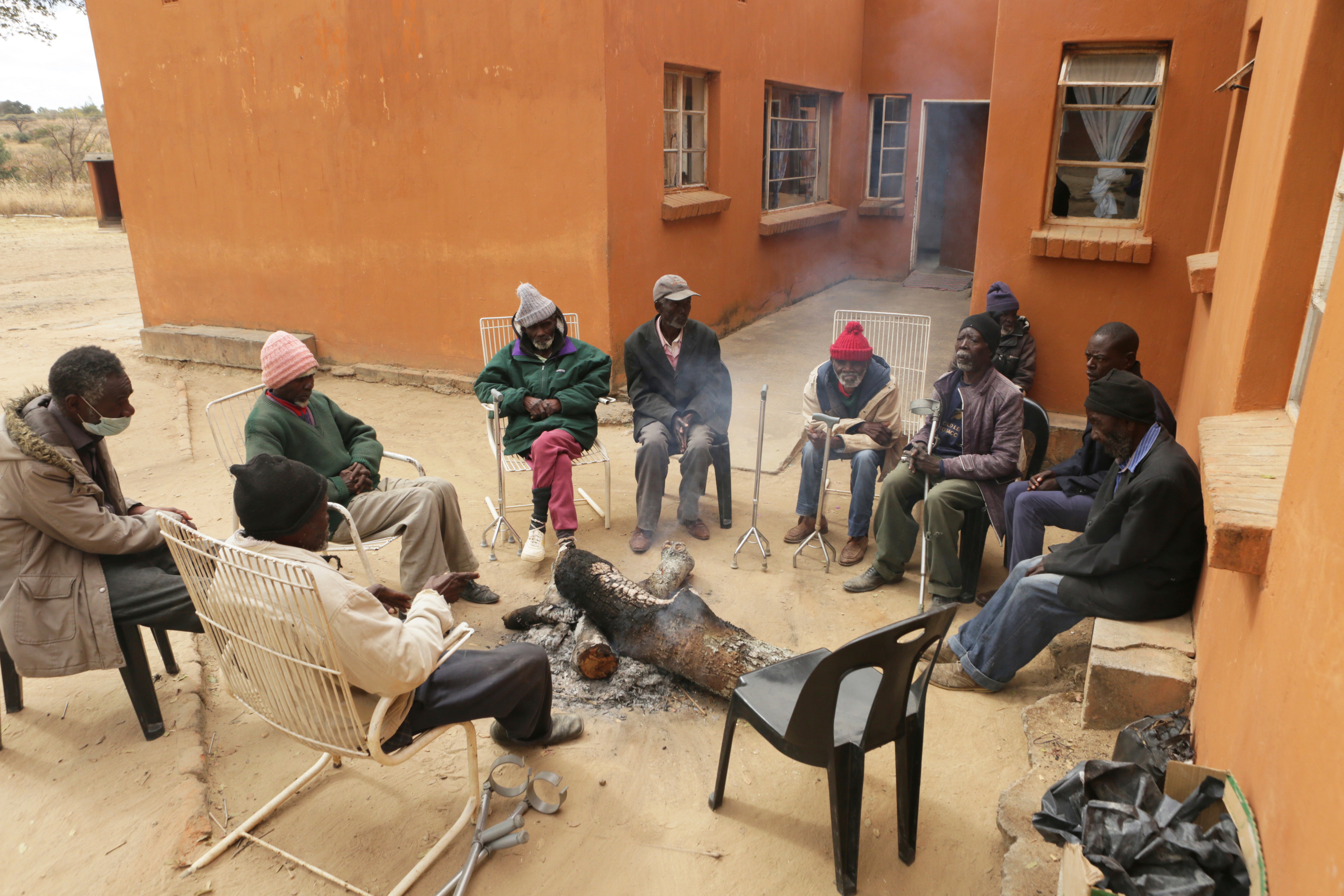 Virus Outbreak Zimbabwe Elderly