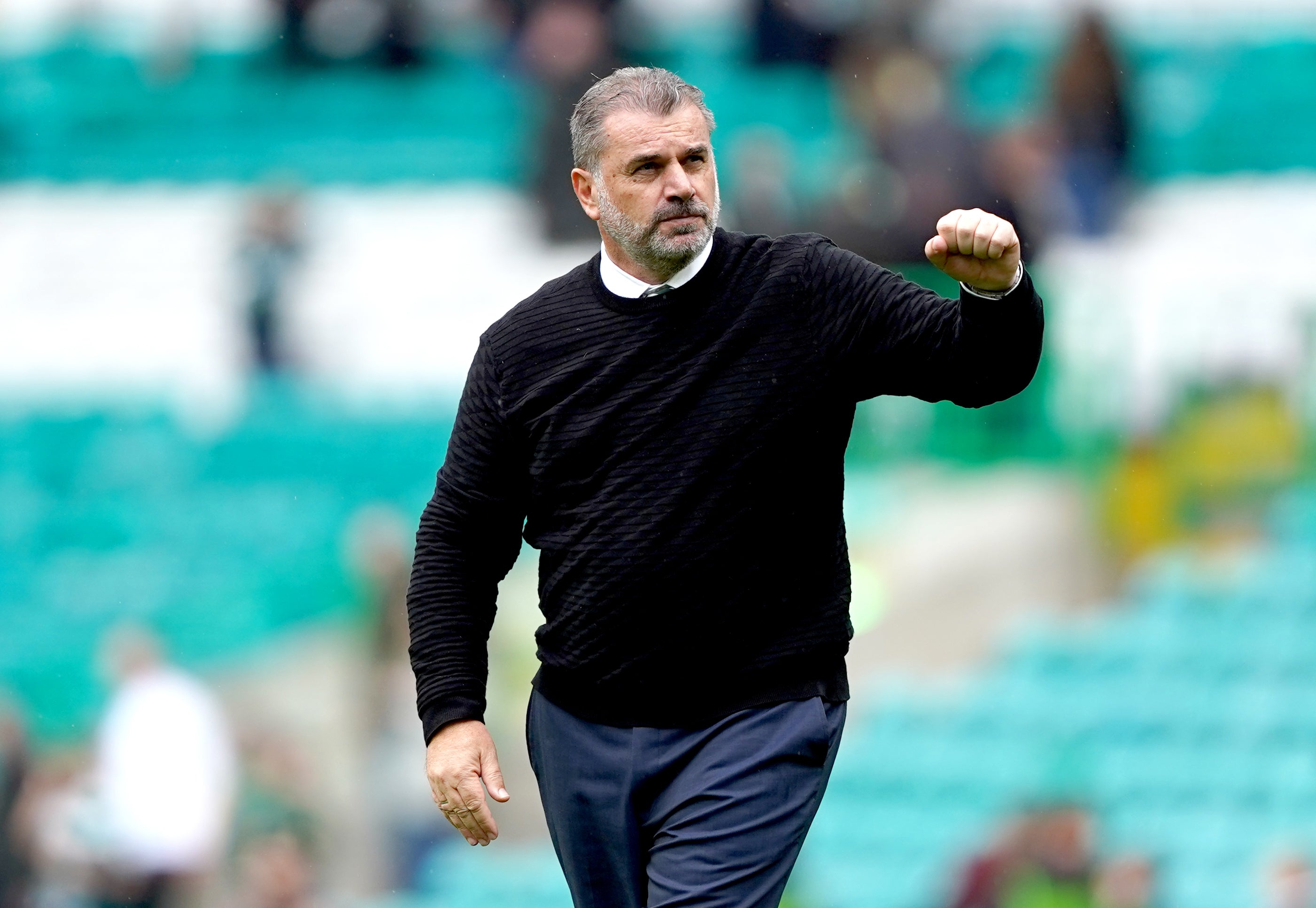 Ange Postecoglou wants Celtic to show resilience (Andrew Milligan/PA)