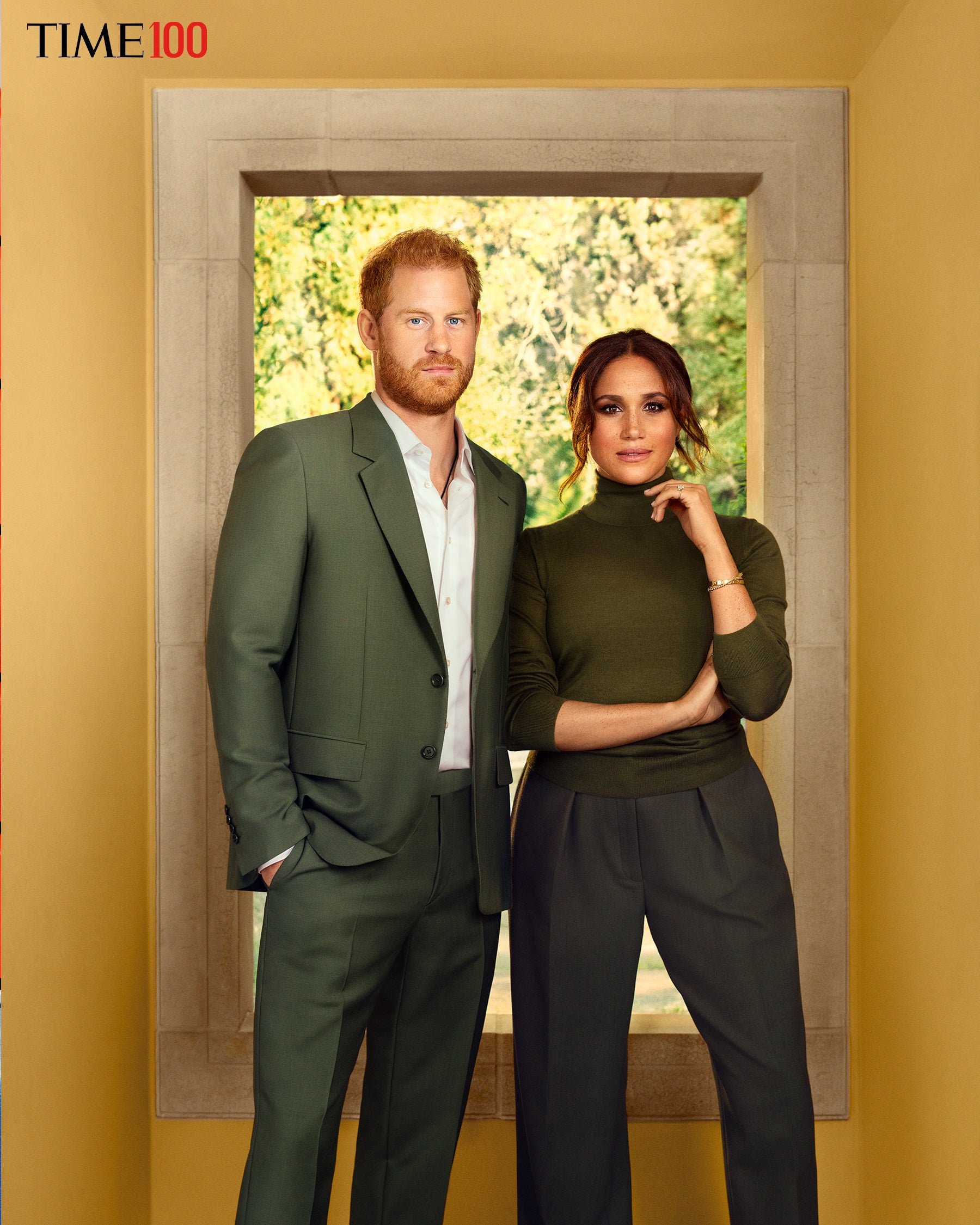 Prince Harry and Meghan Markle photographed for TIME Magazine